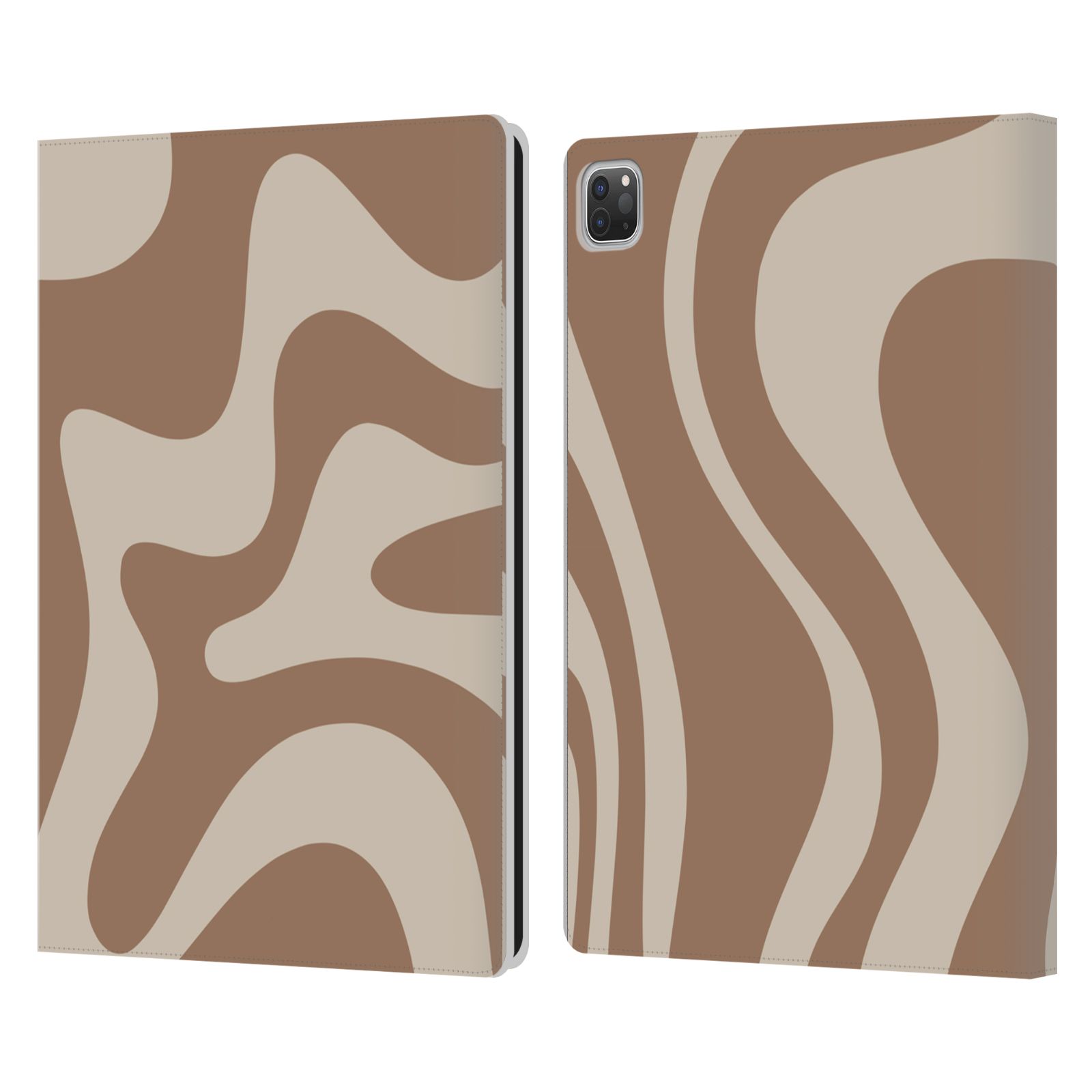 KIERKEGAARD DESIGN STUDIO RETRO ABSTRACT PATTERNS LEATHER BOOK CASE APPLE iPAD - Picture 11 of 20
