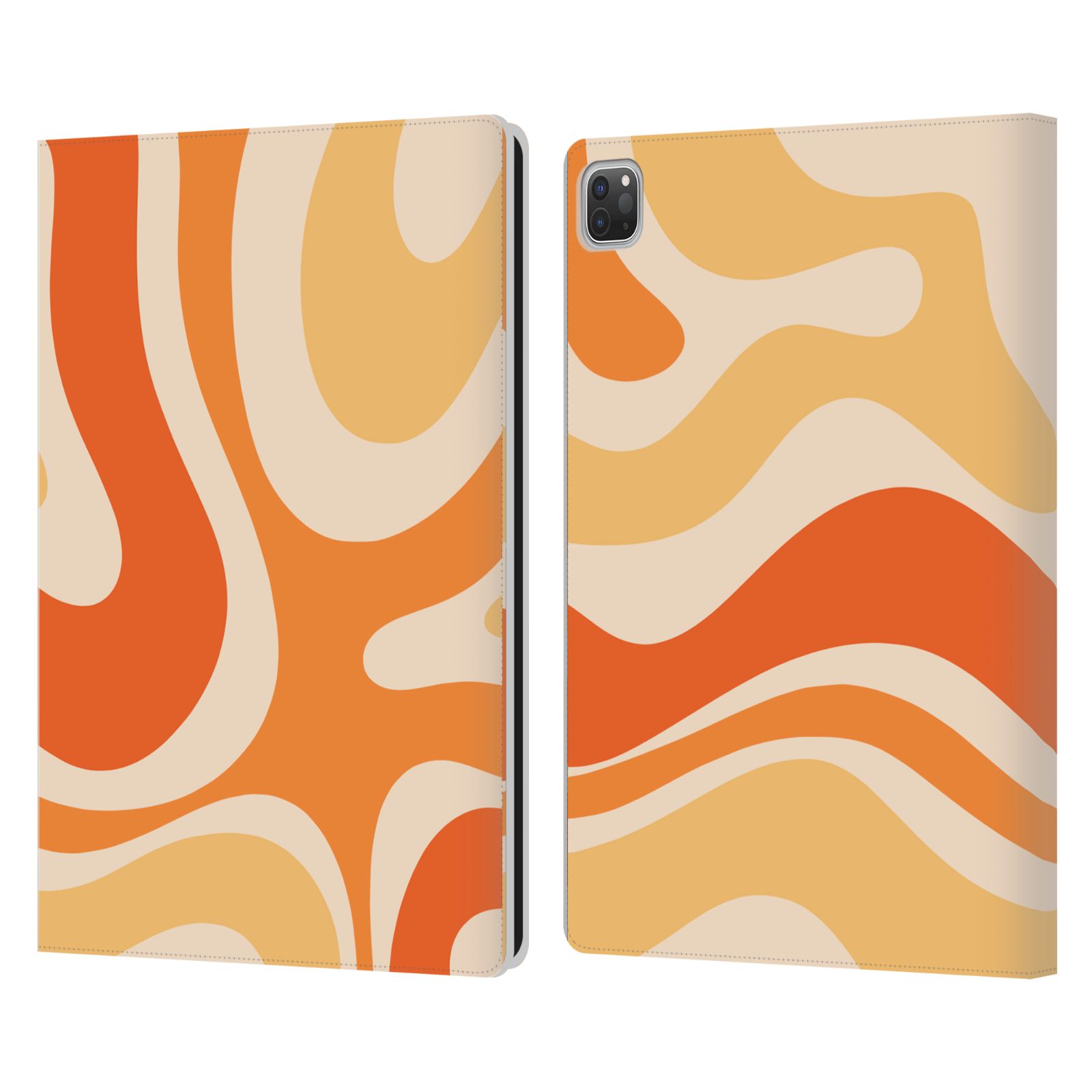 KIERKEGAARD DESIGN STUDIO RETRO ABSTRACT PATTERNS LEATHER BOOK CASE APPLE iPAD - Picture 12 of 20