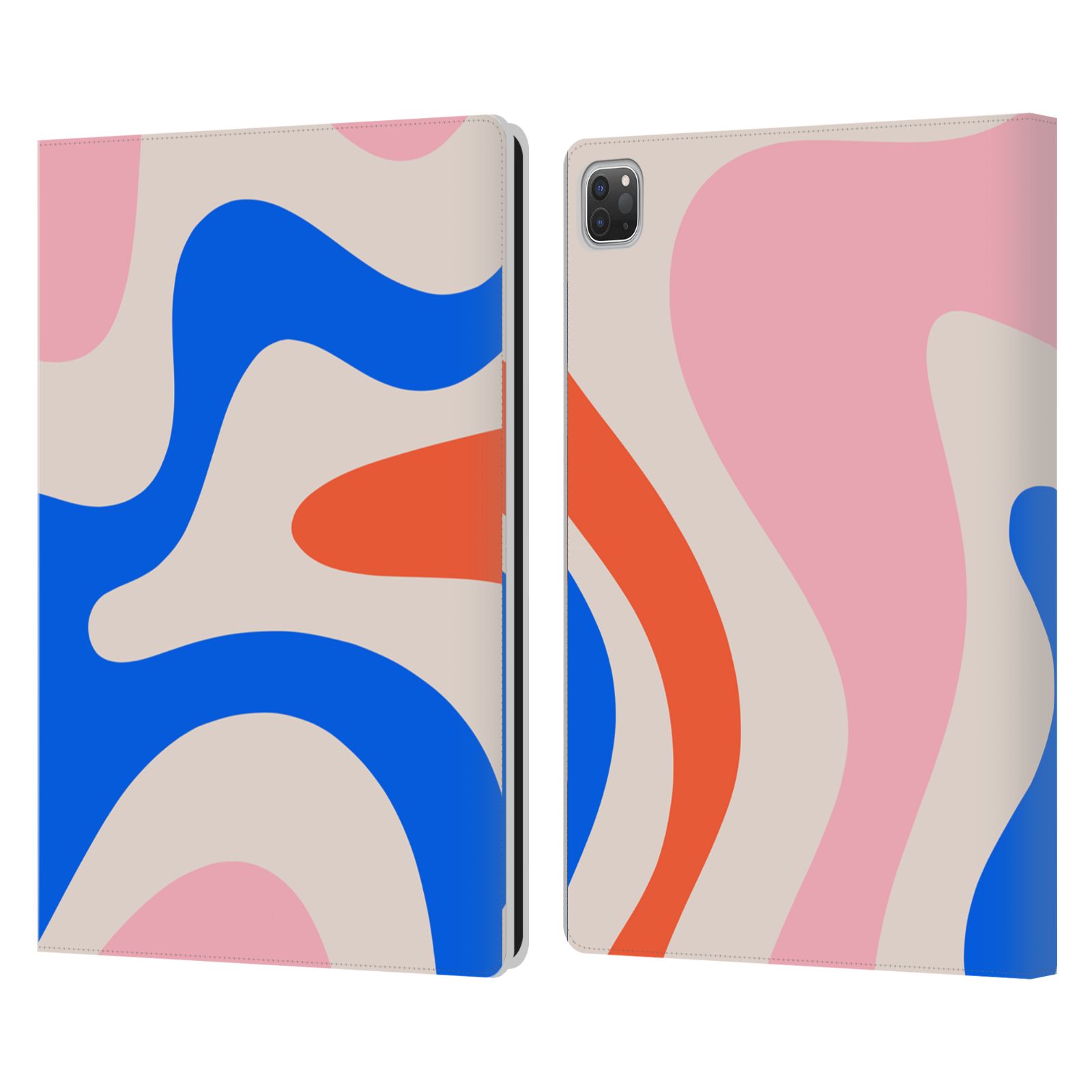 KIERKEGAARD DESIGN STUDIO RETRO ABSTRACT PATTERNS LEATHER BOOK CASE APPLE iPAD - Picture 15 of 20