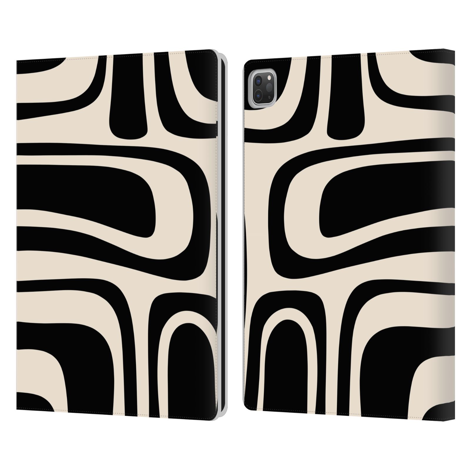 KIERKEGAARD DESIGN STUDIO RETRO ABSTRACT PATTERNS LEATHER BOOK CASE APPLE iPAD - Picture 14 of 20