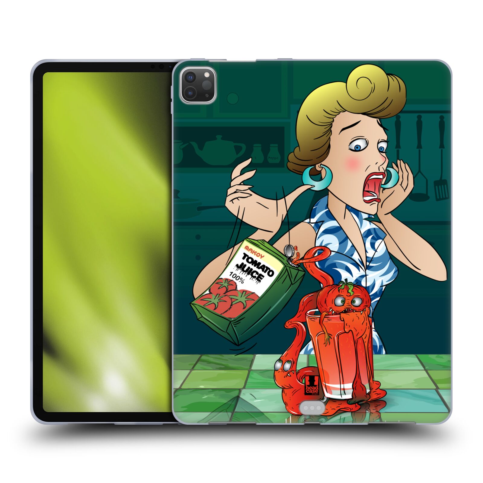 HEAD CASE DESIGNS MONSTER TOMATOES WEICHE GEL-HÜLLE FÜR APPLE SAMSUNG KINDLE - Bild 10 von 12