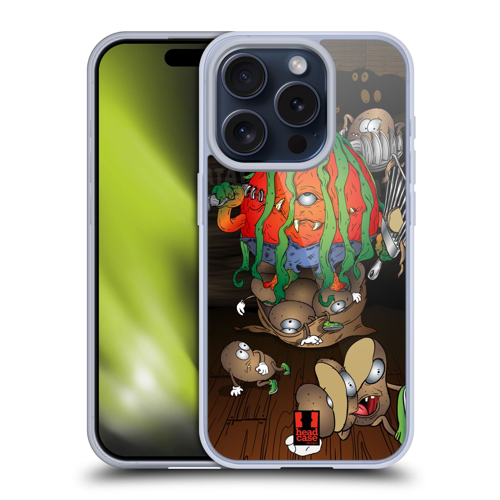 HEAD CASE DESIGNS MONSTER TOMATOES SOFT GEL CASE FOR APPLE iPHONE PHONES - Picture 12 of 12