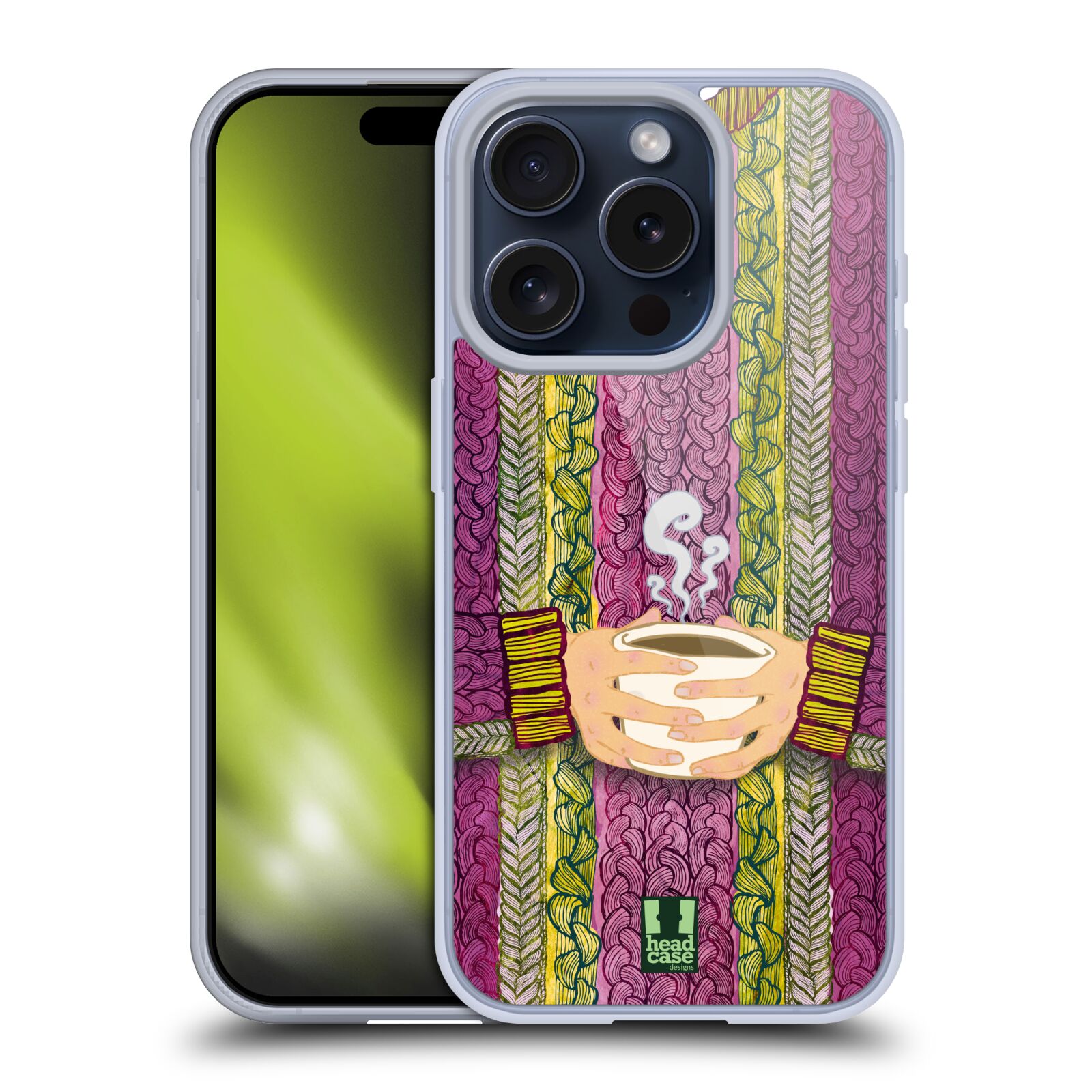 HEAD CASE DESIGNS KNITTED SWEATER PATTERNS SOFT GEL CASE FOR APPLE iPHONE PHONES - Picture 8 of 11