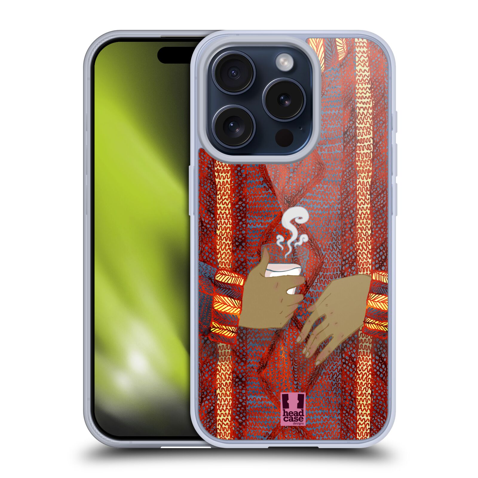 HEAD CASE DESIGNS KNITTED SWEATER PATTERNS SOFT GEL CASE FOR APPLE iPHONE PHONES - Picture 9 of 11