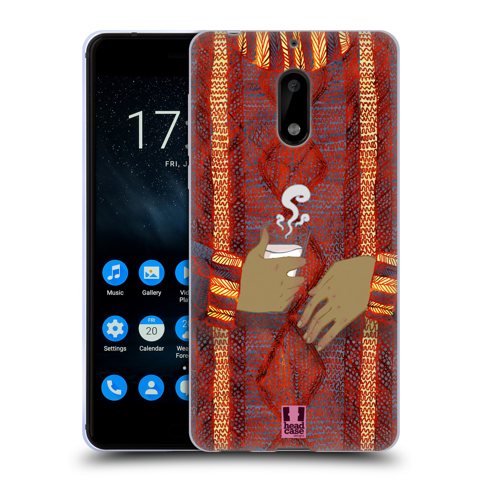 HEAD CASE DESIGNS KNITTED SWEATER PATTERNS SOFT GEL CASE FOR NOKIA PHONES 1 - Picture 9 of 11