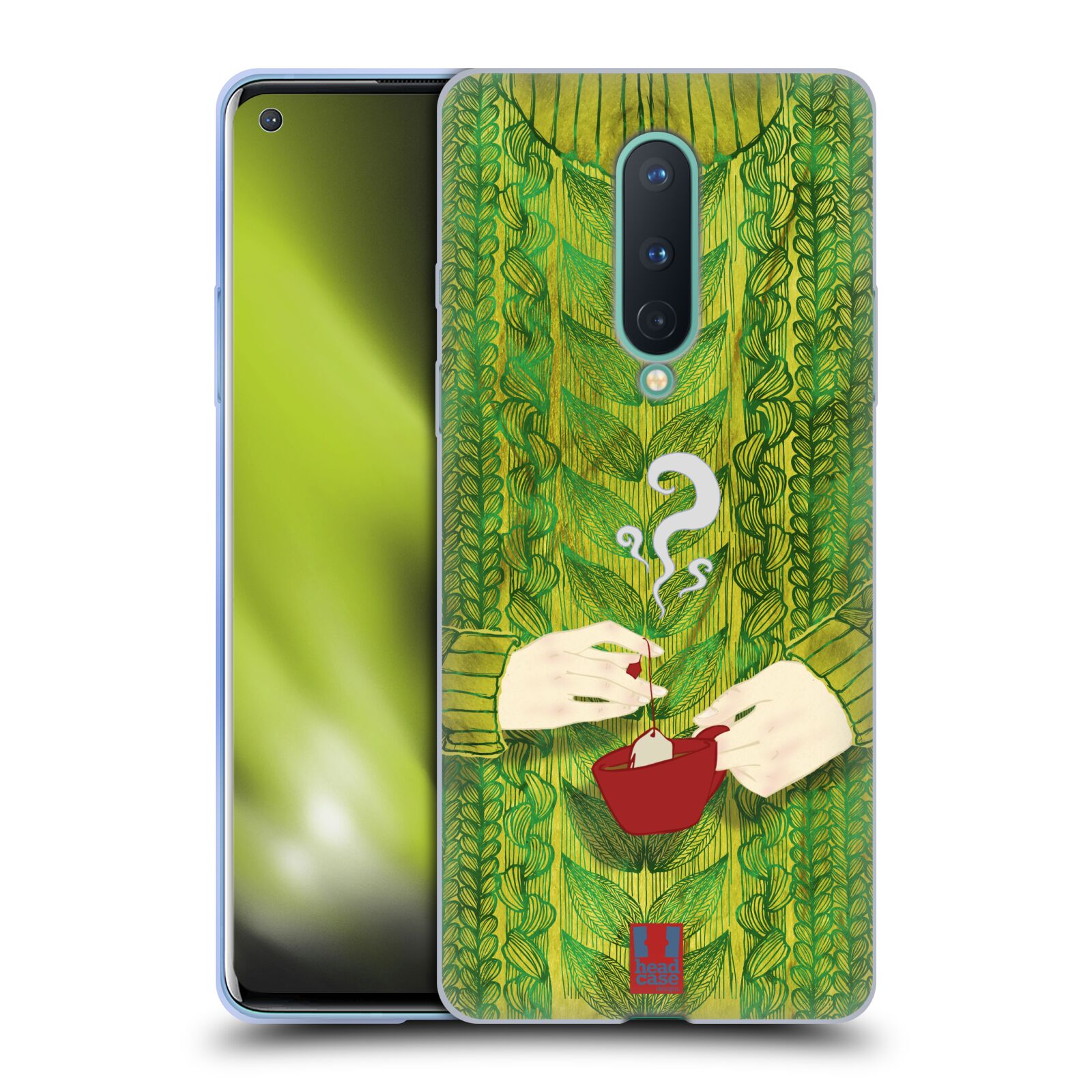 FUNDA DE GEL HEAD CASE DESIGNS CON PATRONES DE SUÉTER DE PUNTO PARA TELÉFONOS GOOGLE ONEPLUS - Imagen 10 de 11