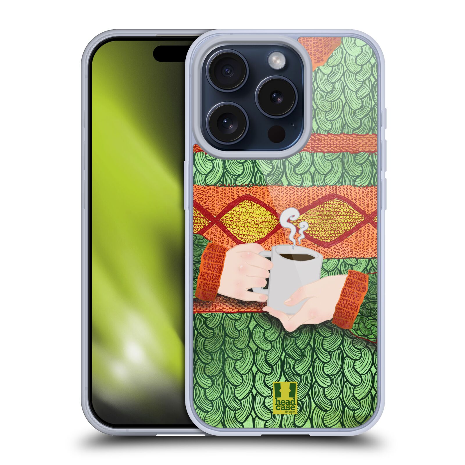 HEAD CASE DESIGNS KNITTED SWEATER PATTERNS SOFT GEL CASE FOR APPLE iPHONE PHONES - Picture 11 of 11