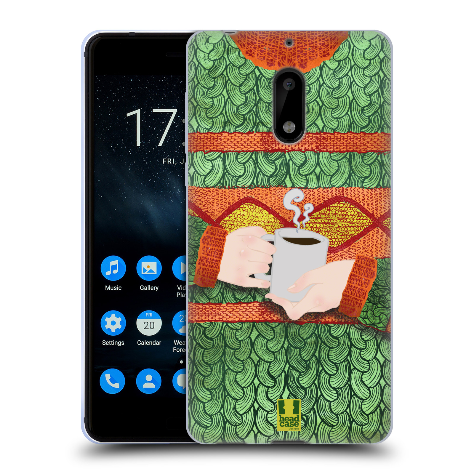 HEAD CASE DESIGNS KNITTED SWEATER PATTERNS SOFT GEL CASE FOR NOKIA PHONES 1 - Picture 11 of 11