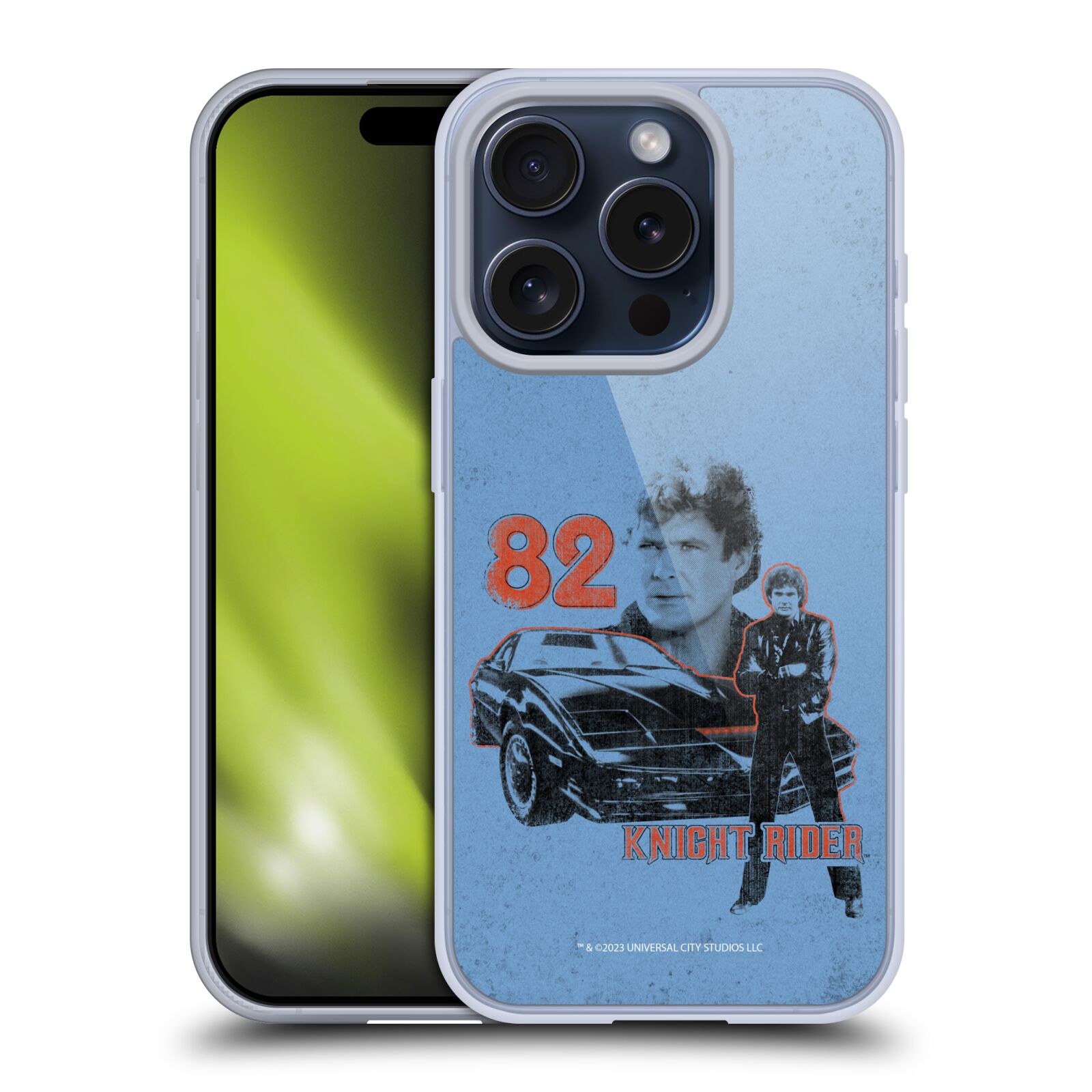 OFFICIAL KNIGHT RIDER CORE GRAPHICS SOFT GEL CASE FOR APPLE iPHONE PHONES