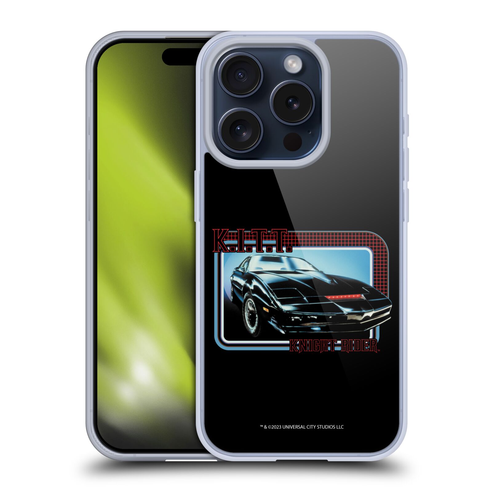 OFFICIAL KNIGHT RIDER CORE GRAPHICS SOFT GEL CASE FOR APPLE iPHONE PHONES