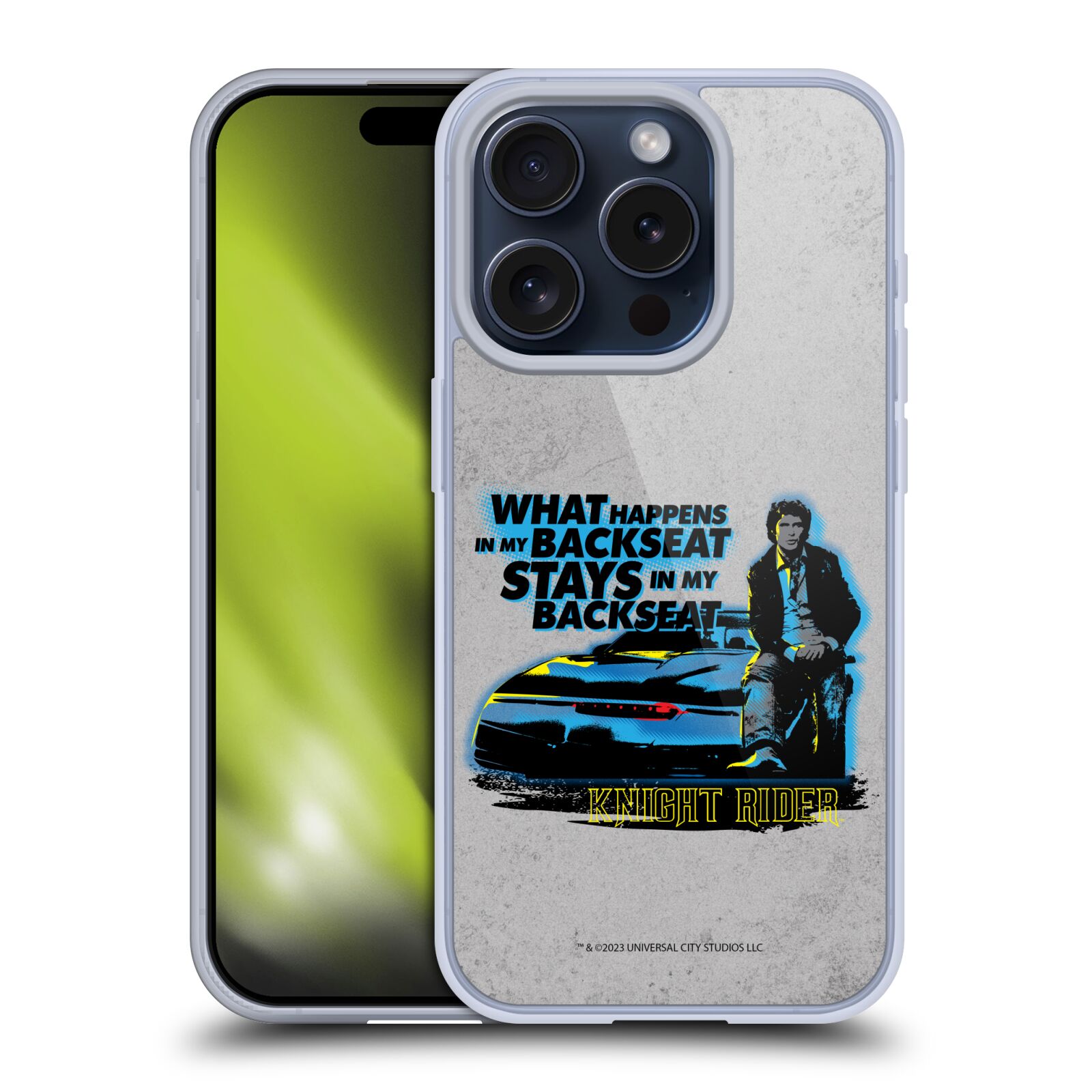 OFFICIAL KNIGHT RIDER CORE GRAPHICS SOFT GEL CASE FOR APPLE iPHONE PHONES