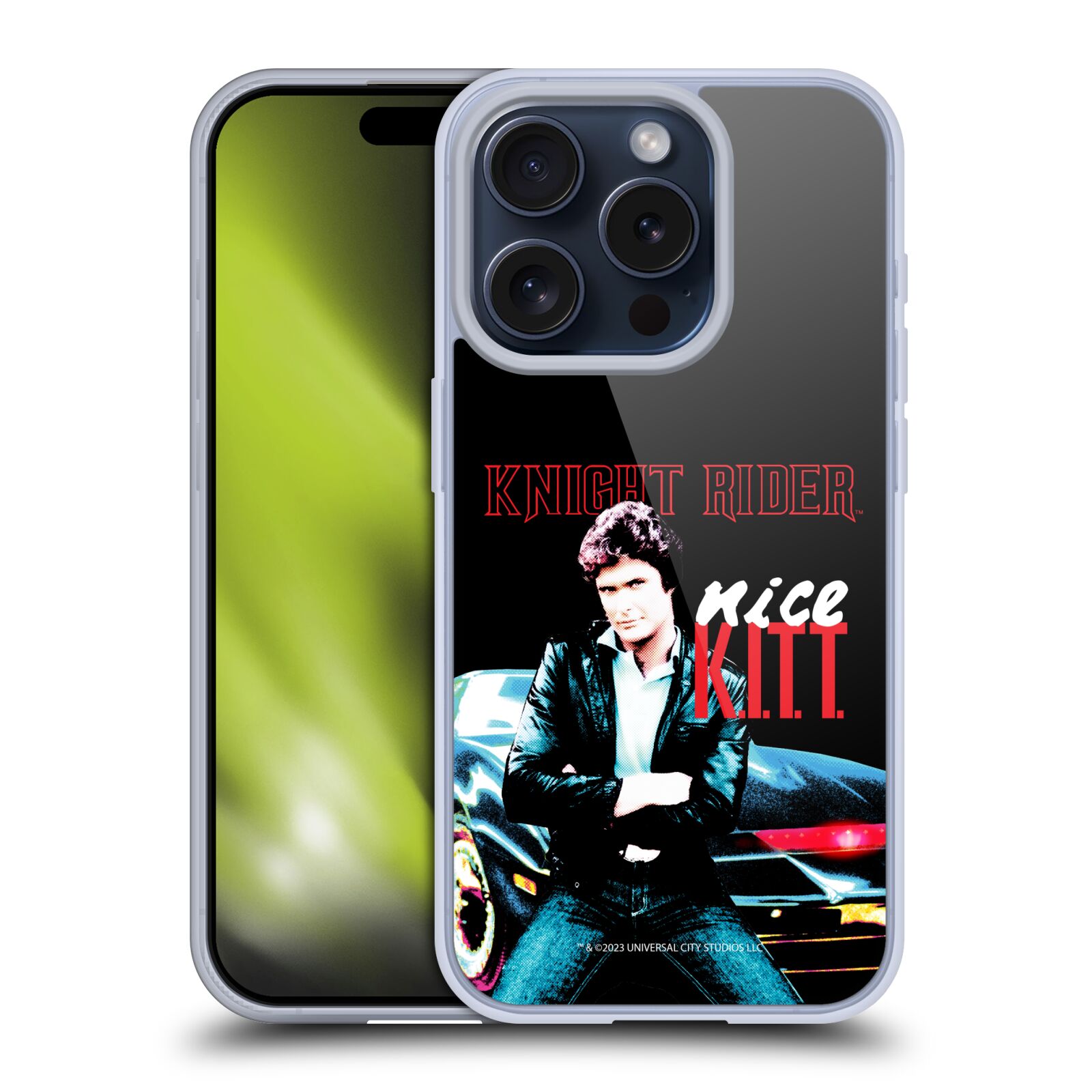 OFFICIAL KNIGHT RIDER CORE GRAPHICS SOFT GEL CASE FOR APPLE iPHONE PHONES