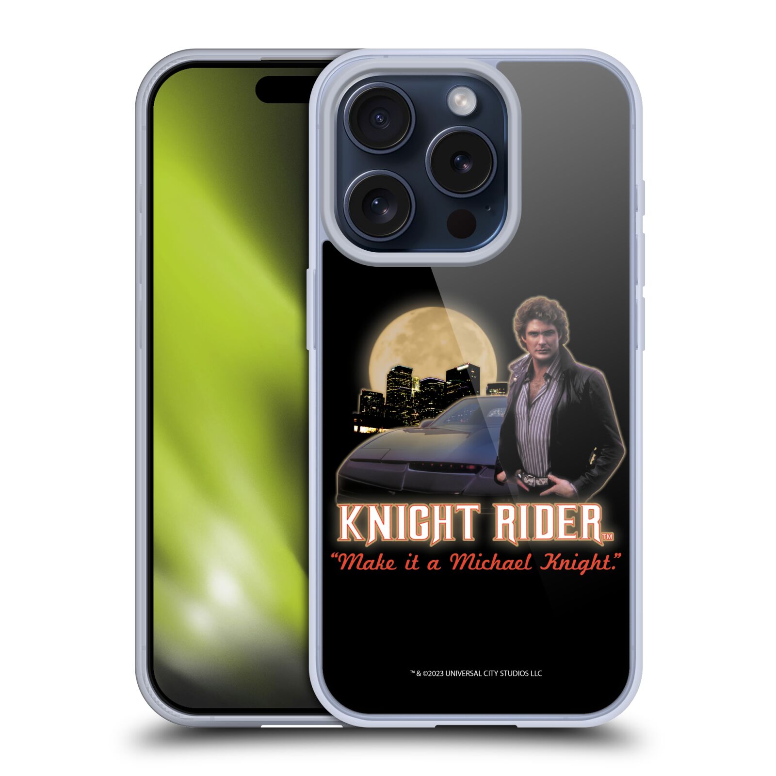 OFFICIAL KNIGHT RIDER CORE GRAPHICS SOFT GEL CASE FOR APPLE iPHONE PHONES