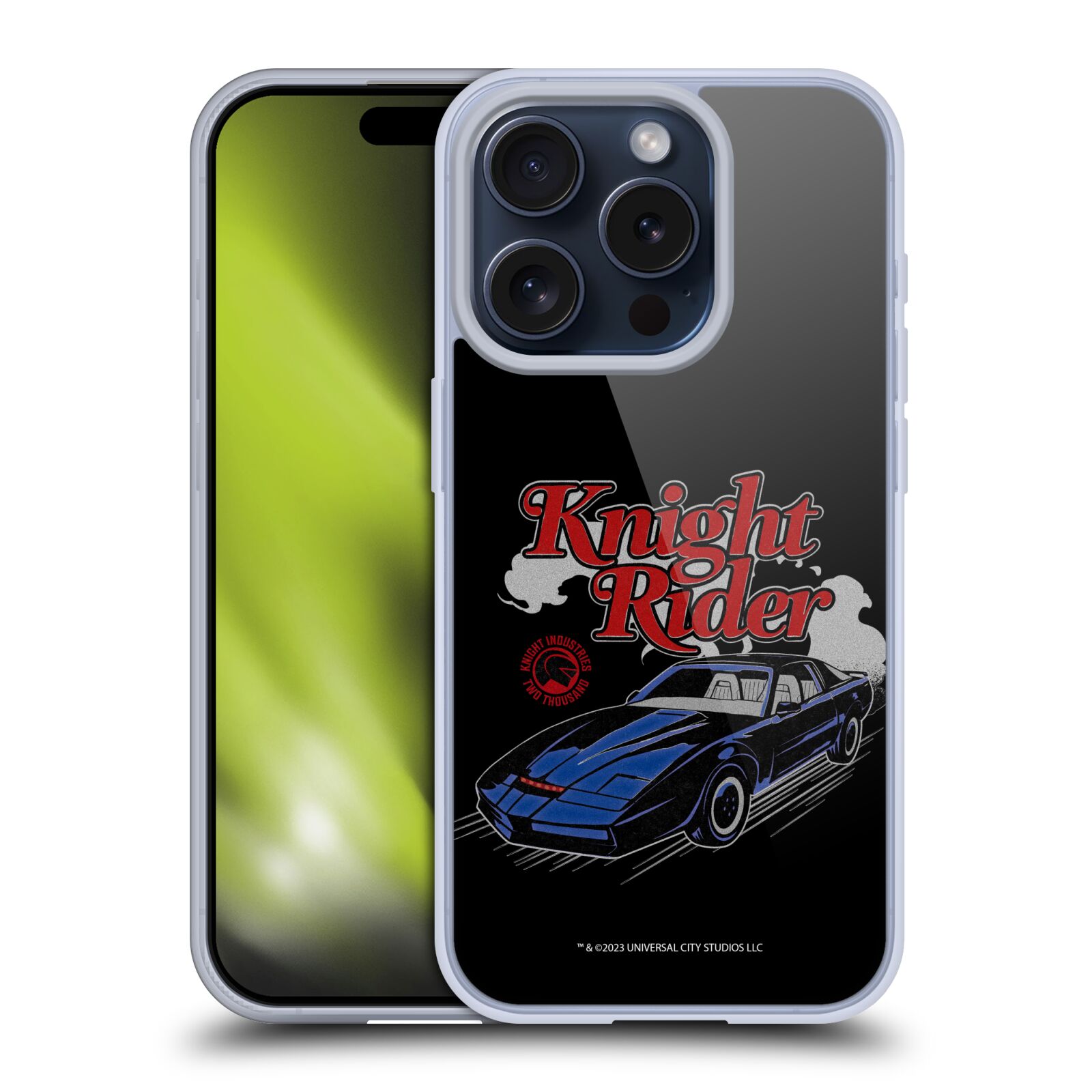 OFFICIAL KNIGHT RIDER GRAPHICS SOFT GEL CASE FOR APPLE iPHONE PHONES