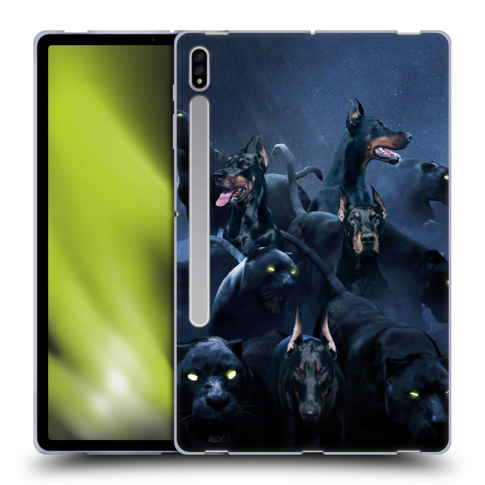 OFFICIAL KLAUDIA SENATOR ANIMAL ART SOFT GEL CASE FOR SAMSUNG TABLETS 1 - Picture 10 of 13