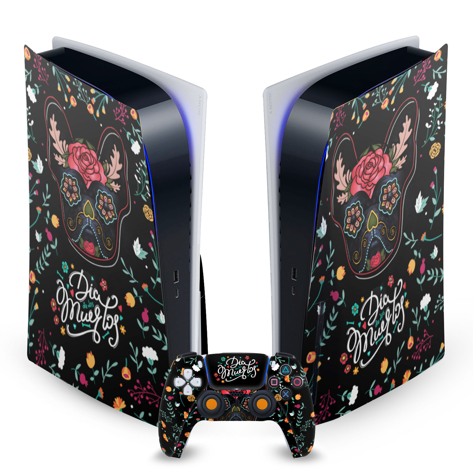 KLAUDIA SENATOR FRENCH BULLDOG VINYL SKIN DECAL FOR SONY PS5 DISC EDITION BUNDLE