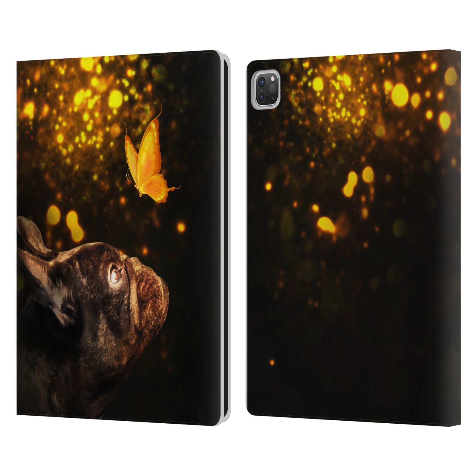 OFFICIAL KLAUDIA SENATOR FRENCH BULLDOG LEATHER BOOK WALLET CASE FOR APPLE iPAD - Picture 8 of 12
