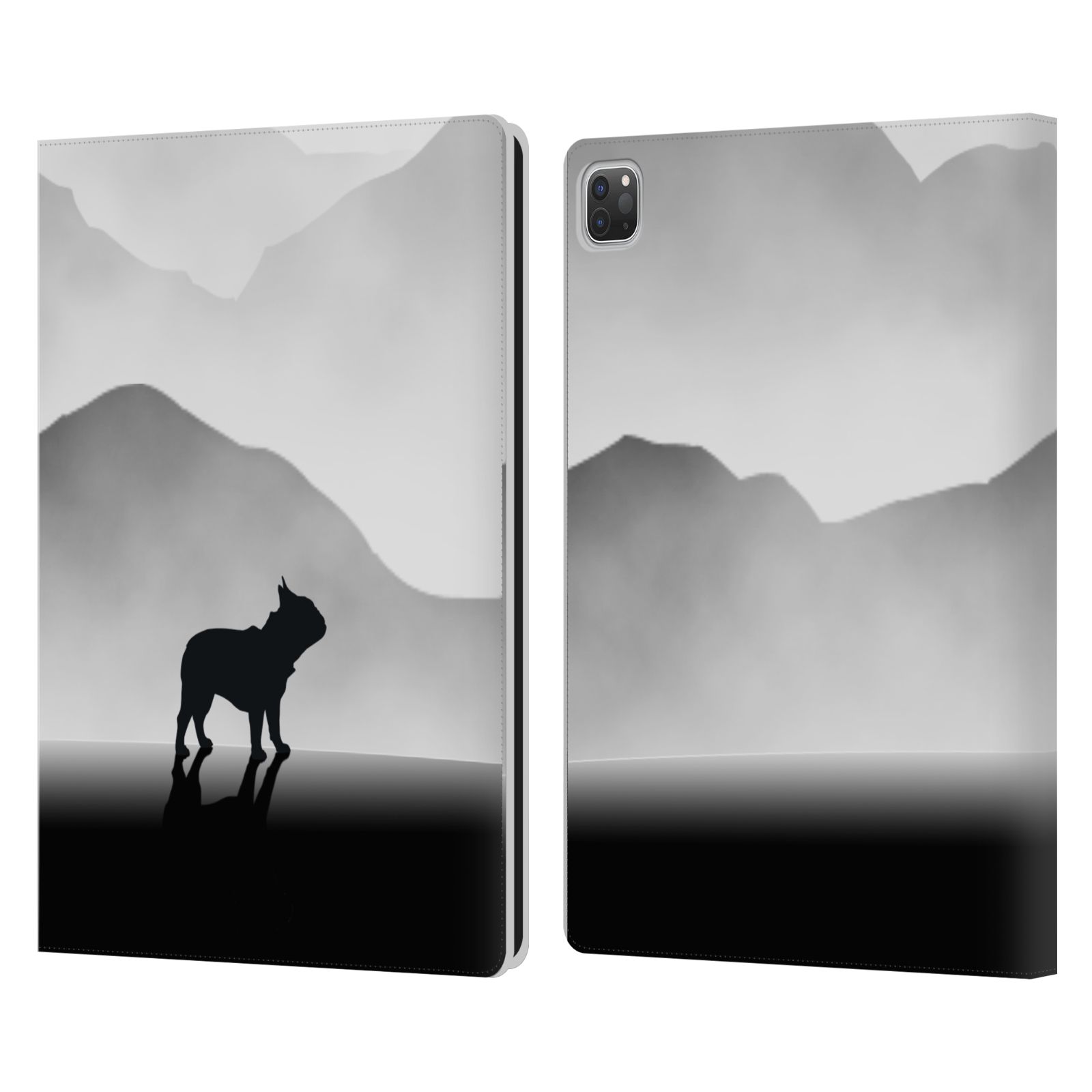 OFFICIAL KLAUDIA SENATOR FRENCH BULLDOG LEATHER BOOK WALLET CASE FOR APPLE iPAD - Picture 10 of 12