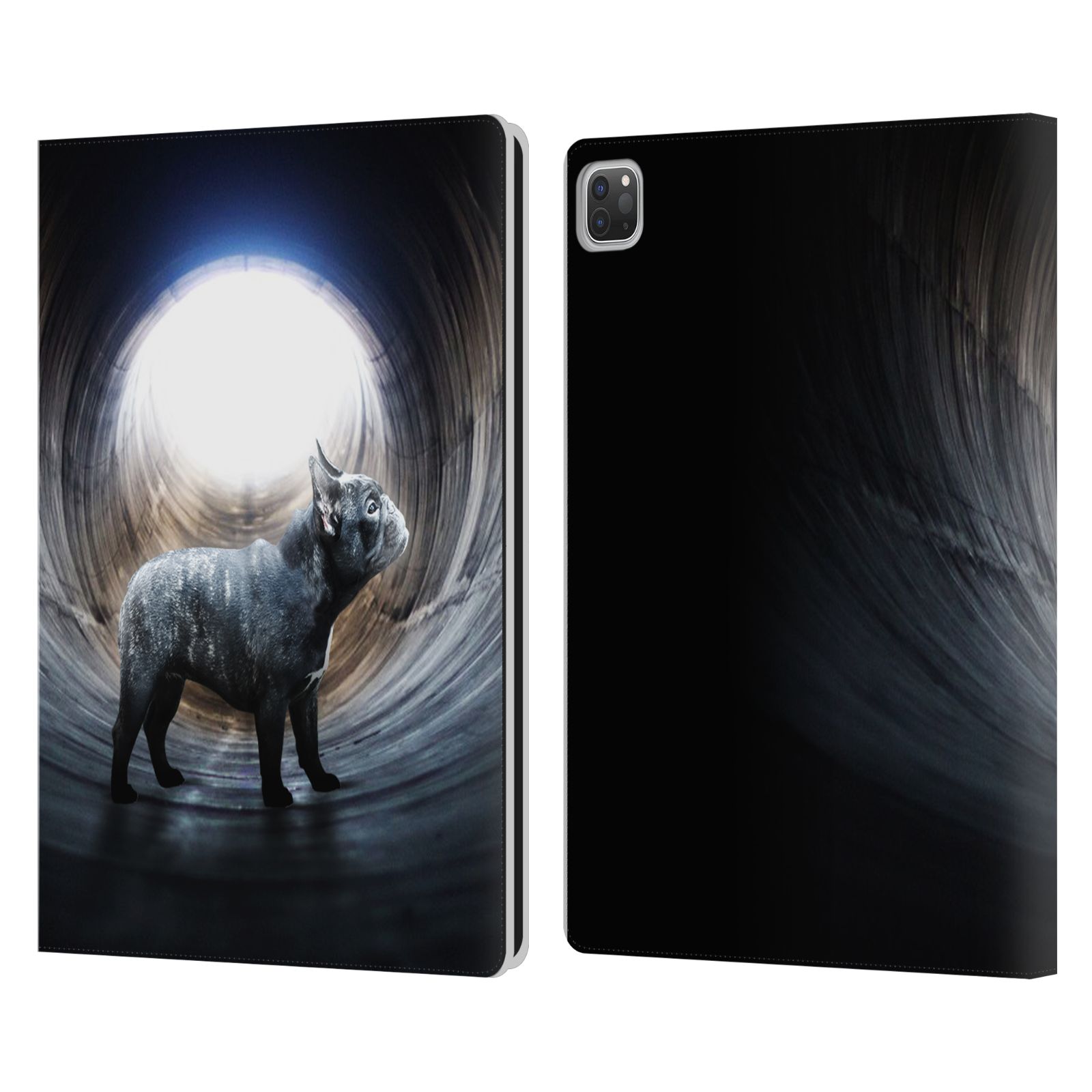 OFFICIAL KLAUDIA SENATOR FRENCH BULLDOG LEATHER BOOK WALLET CASE FOR APPLE iPAD - Picture 11 of 12