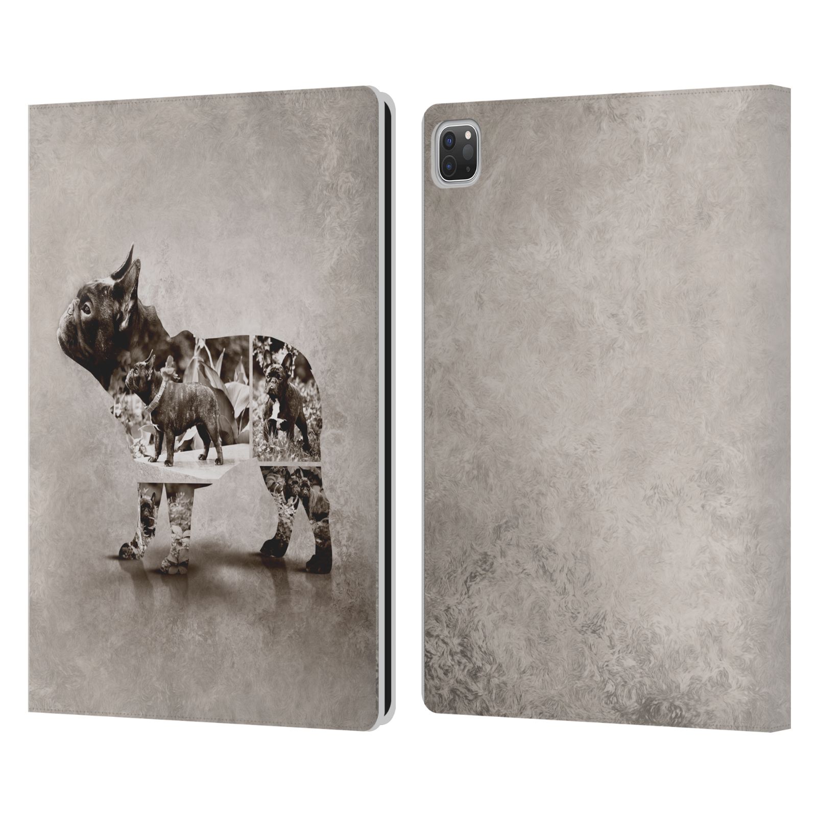 OFFICIAL KLAUDIA SENATOR FRENCH BULLDOG LEATHER BOOK WALLET CASE FOR APPLE iPAD - Picture 12 of 12