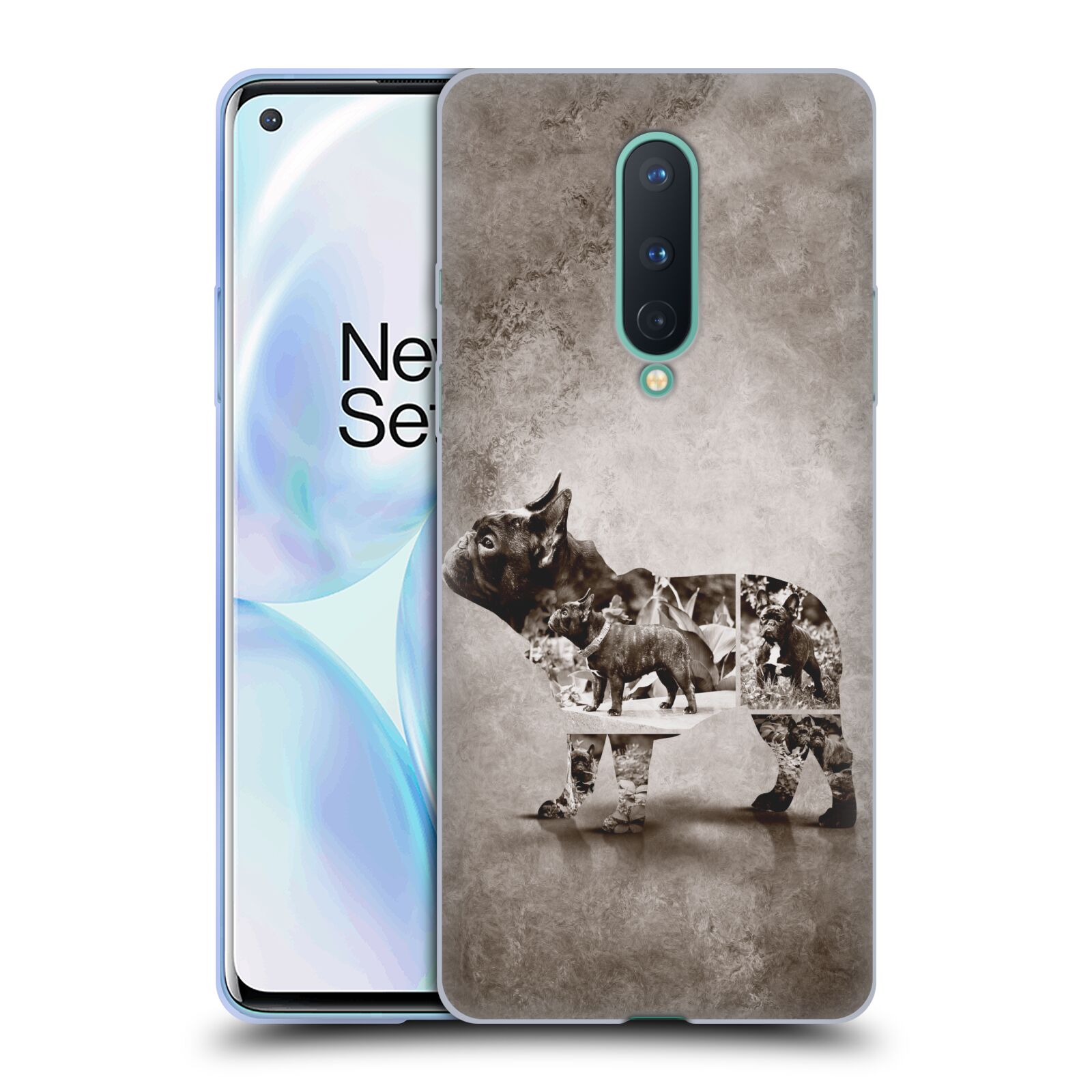 COQUE GEL SOUPLE OFFICIELLE KLAUDIA SENATOR BOULEDOGUE FRANÇAIS 2024 POUR TÉLÉPHONES GOOGLE ONEPLUS