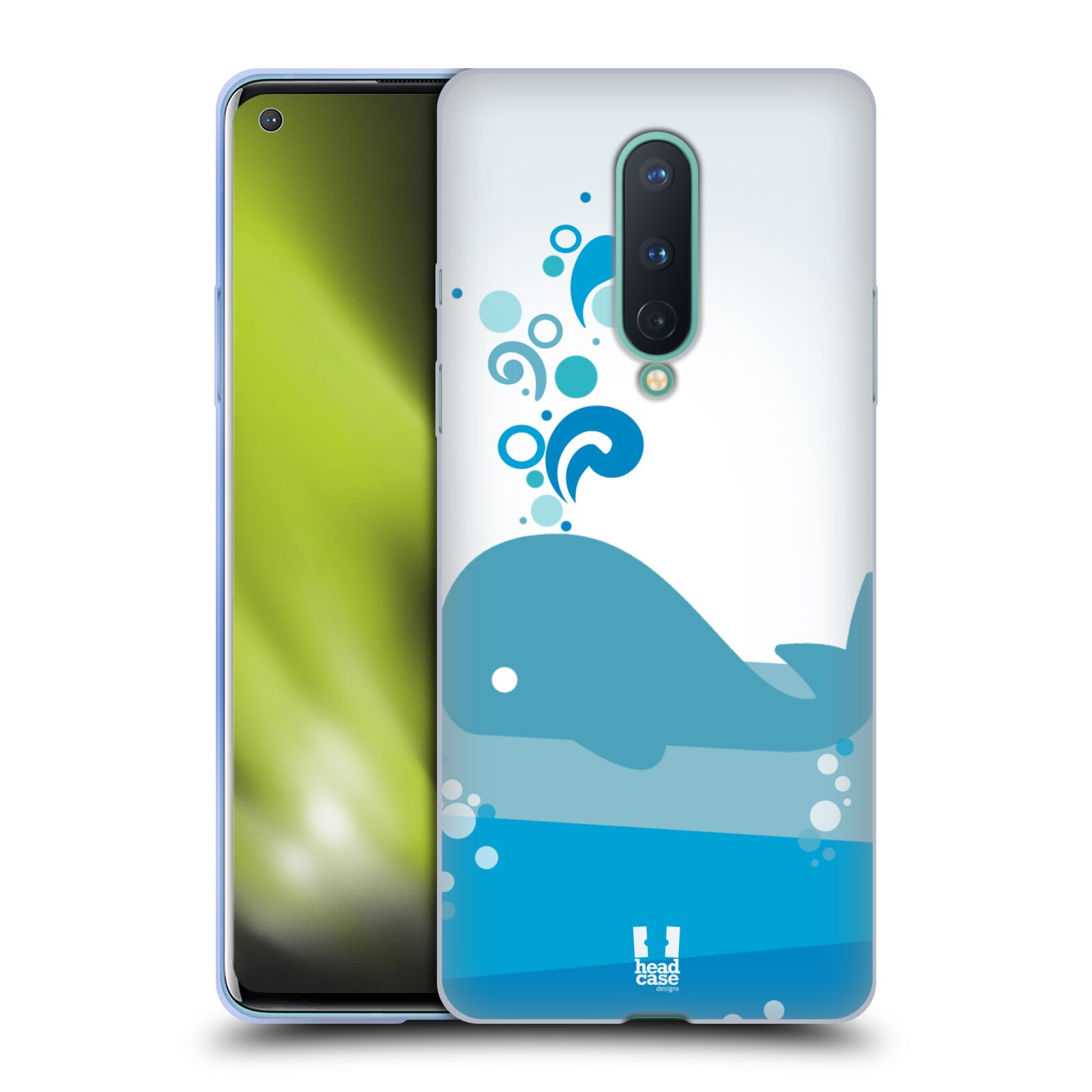 FUNDA HEAD CASE DESIGNS CON DIBUJO DE BALLENA KAWAII PARA TELÉFONOS GOOGLE ONEPLUS - Imagen 8 de 13