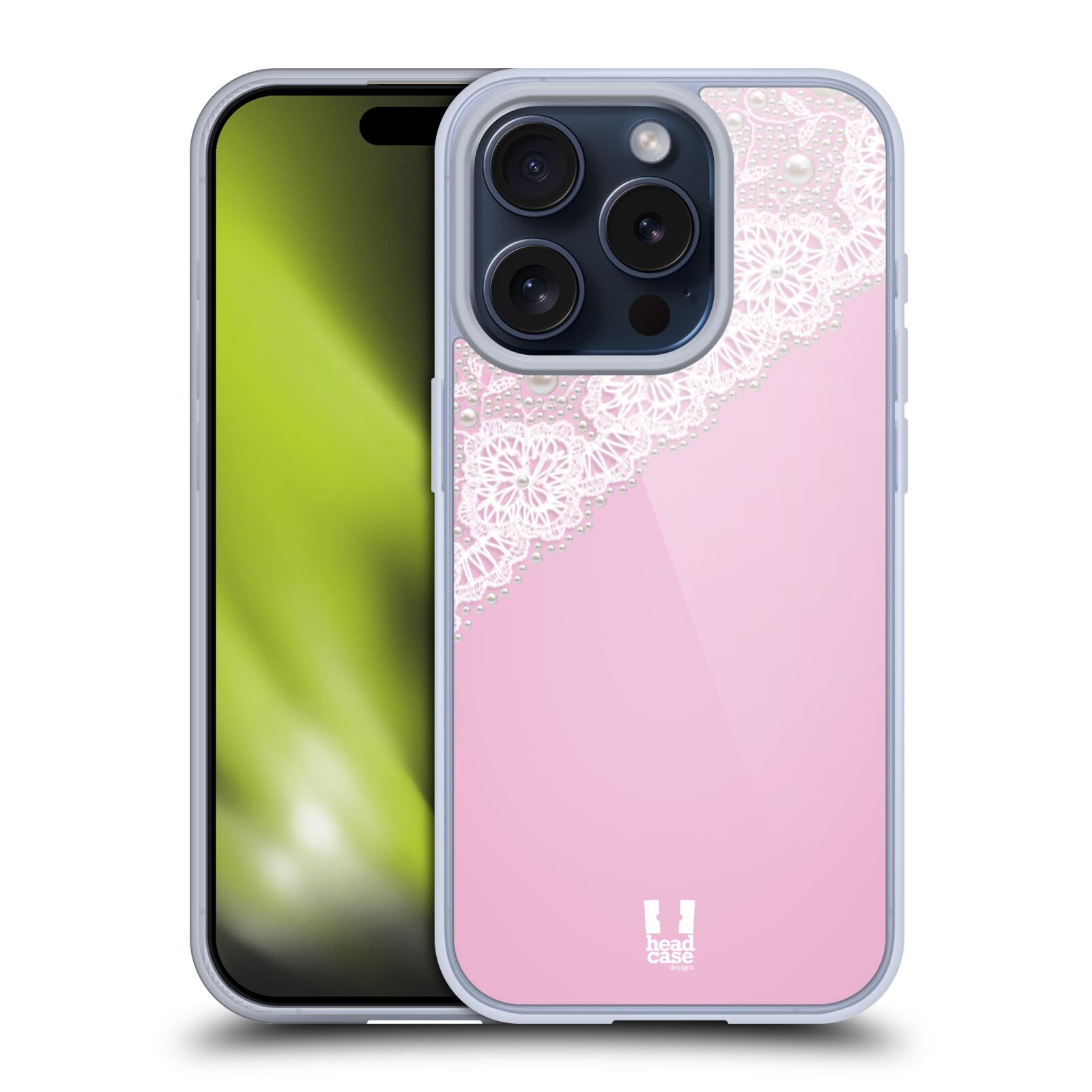HEAD CASE DESIGNS LACES AND PEARLS SOFT GEL CASE FOR APPLE iPHONE PHONES - Picture 10 of 10