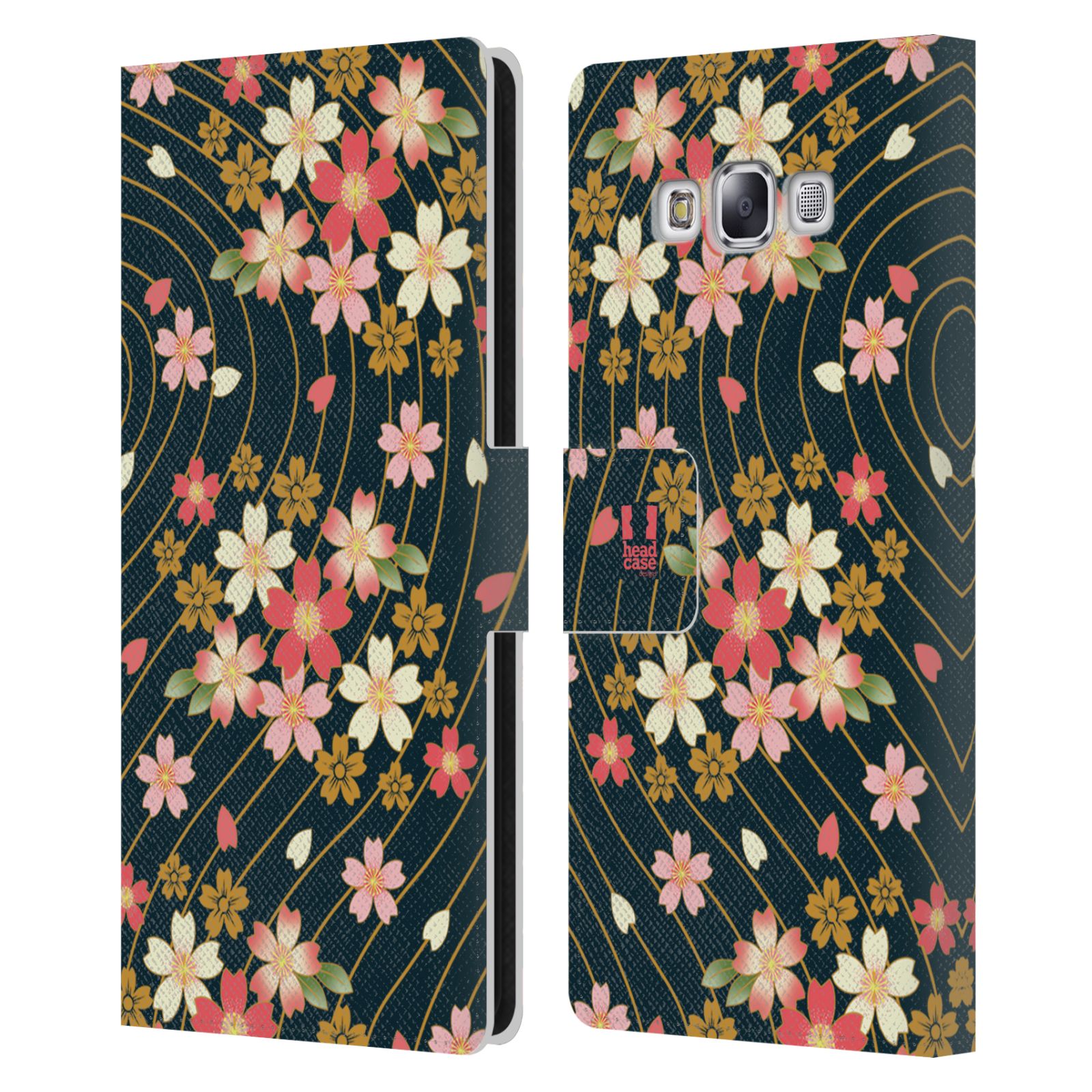 HEAD CASE DESIGNS LACQUERWARE LEATHER BOOK WALLET CASE FOR SAMSUNG PHONES 3 - Picture 7 of 10
