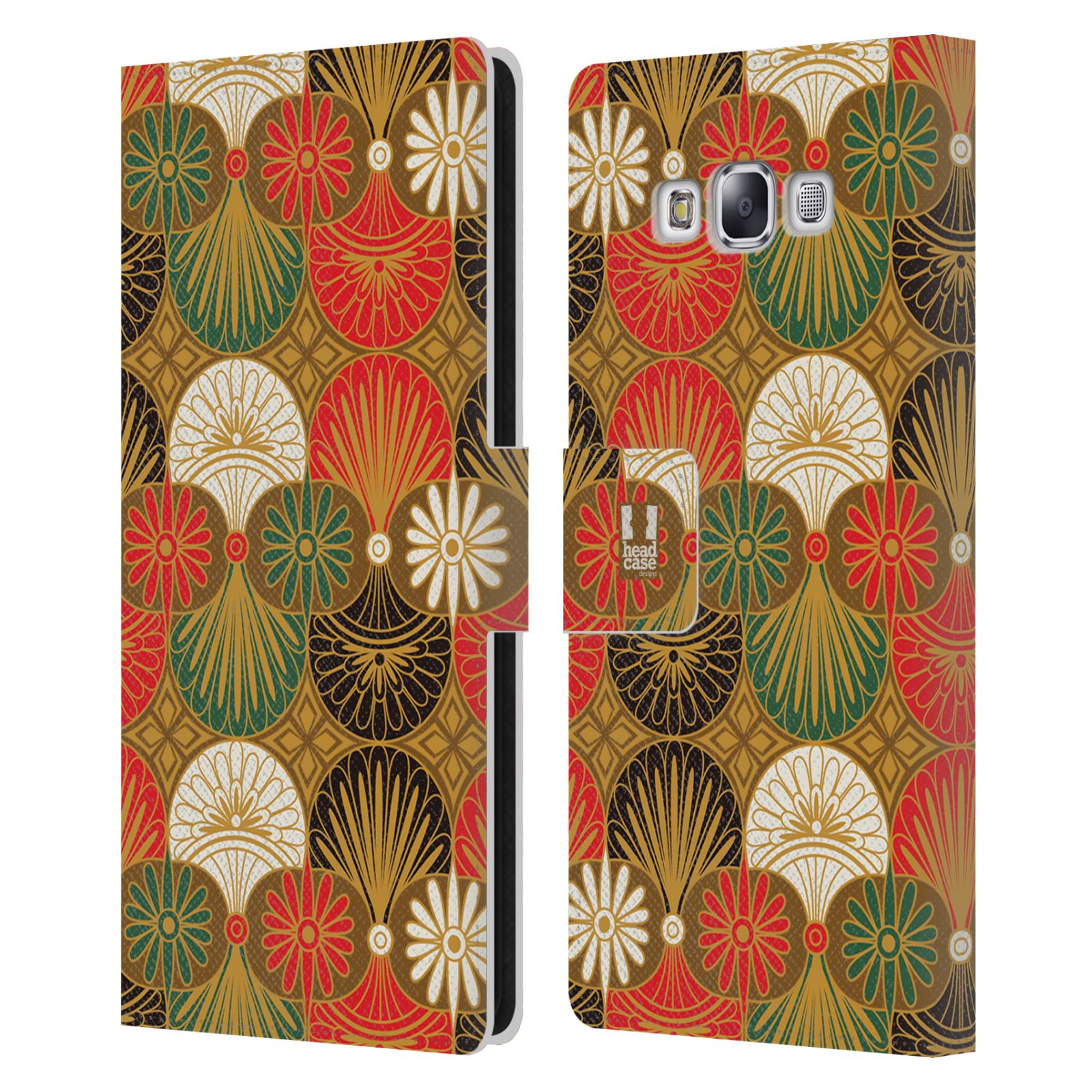 HEAD CASE DESIGNS LACQUERWARE LEATHER BOOK WALLET CASE FOR SAMSUNG PHONES 3 - Picture 9 of 10