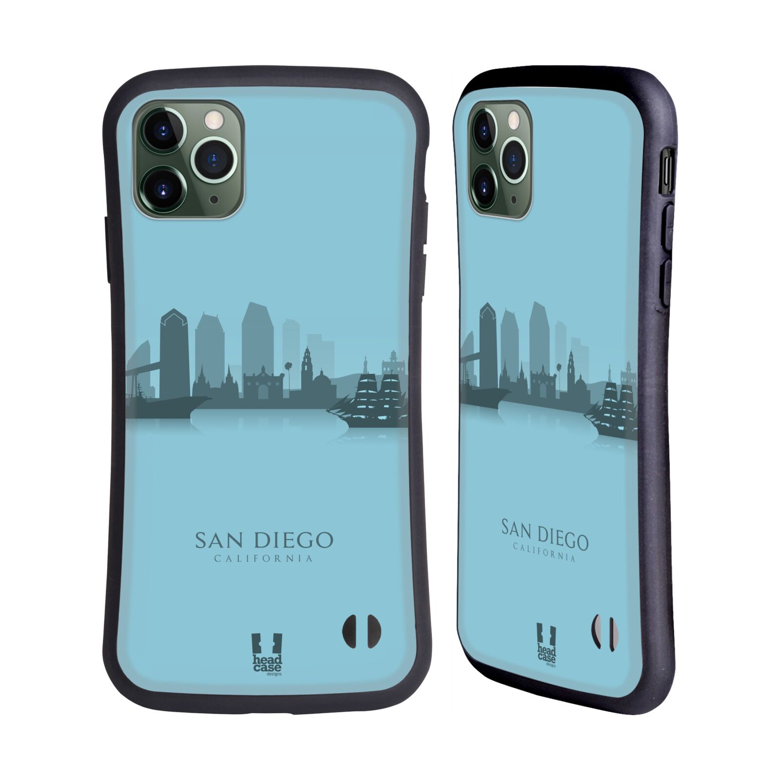 HEAD CASE DESIGNS tendance LANDMARK SILHOUETTES - US HYBRID CASE FOR APPLE iPHONES PHONES