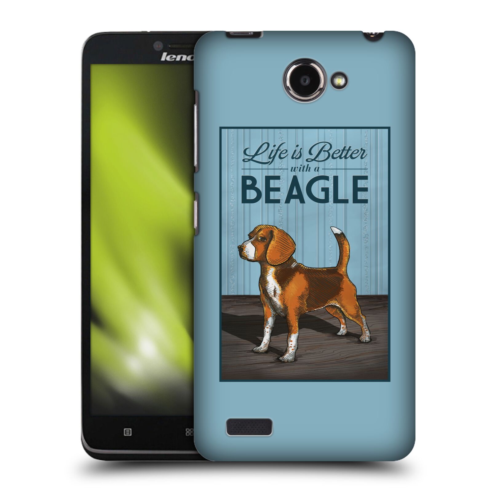 OFFICIAL LANTERN PRESS DOG COLLECTION HARD BACK CASE FOR LENOVO PHONES - Picture 8 of 23