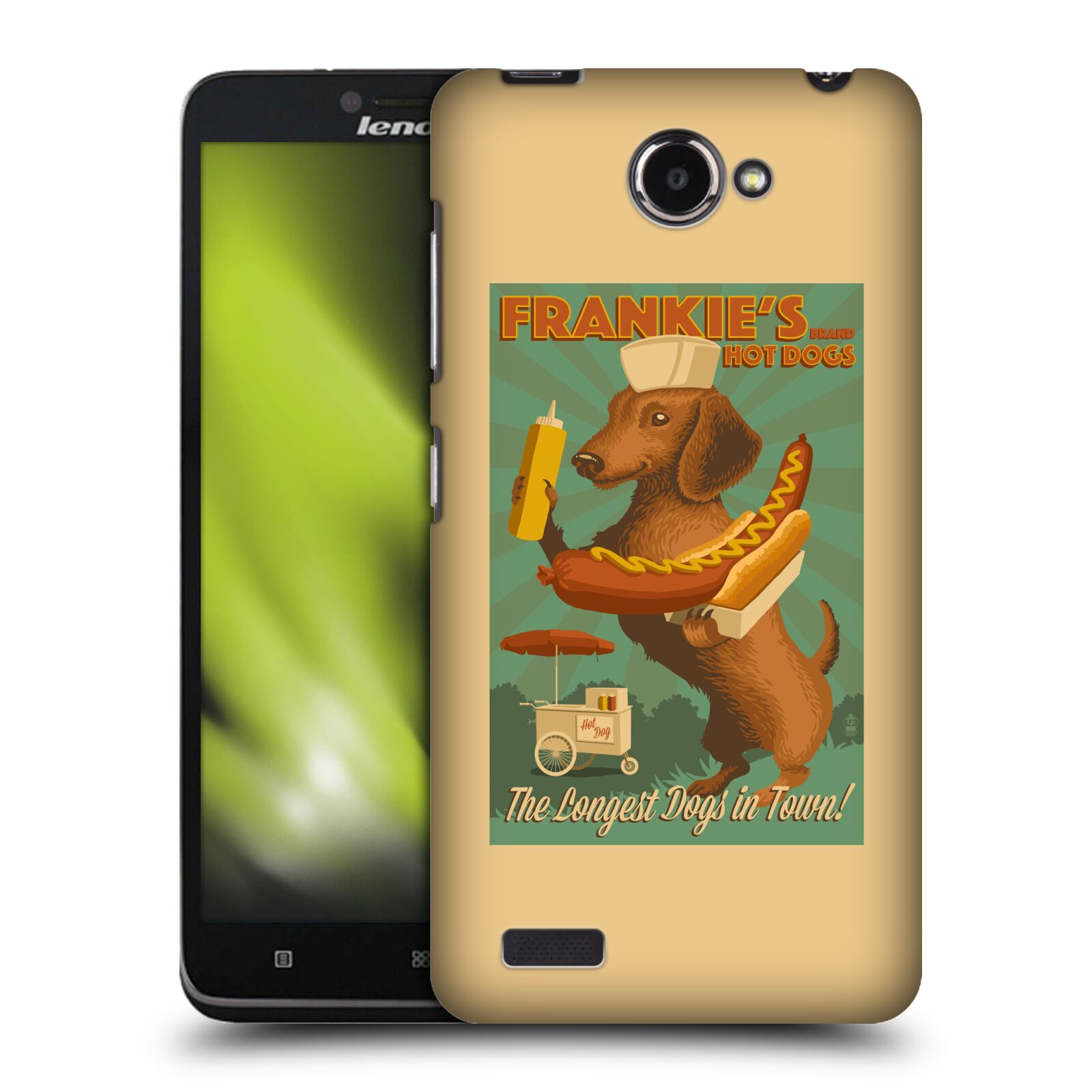 OFFICIAL LANTERN PRESS DOG COLLECTION HARD BACK CASE FOR LENOVO PHONES - Picture 12 of 23