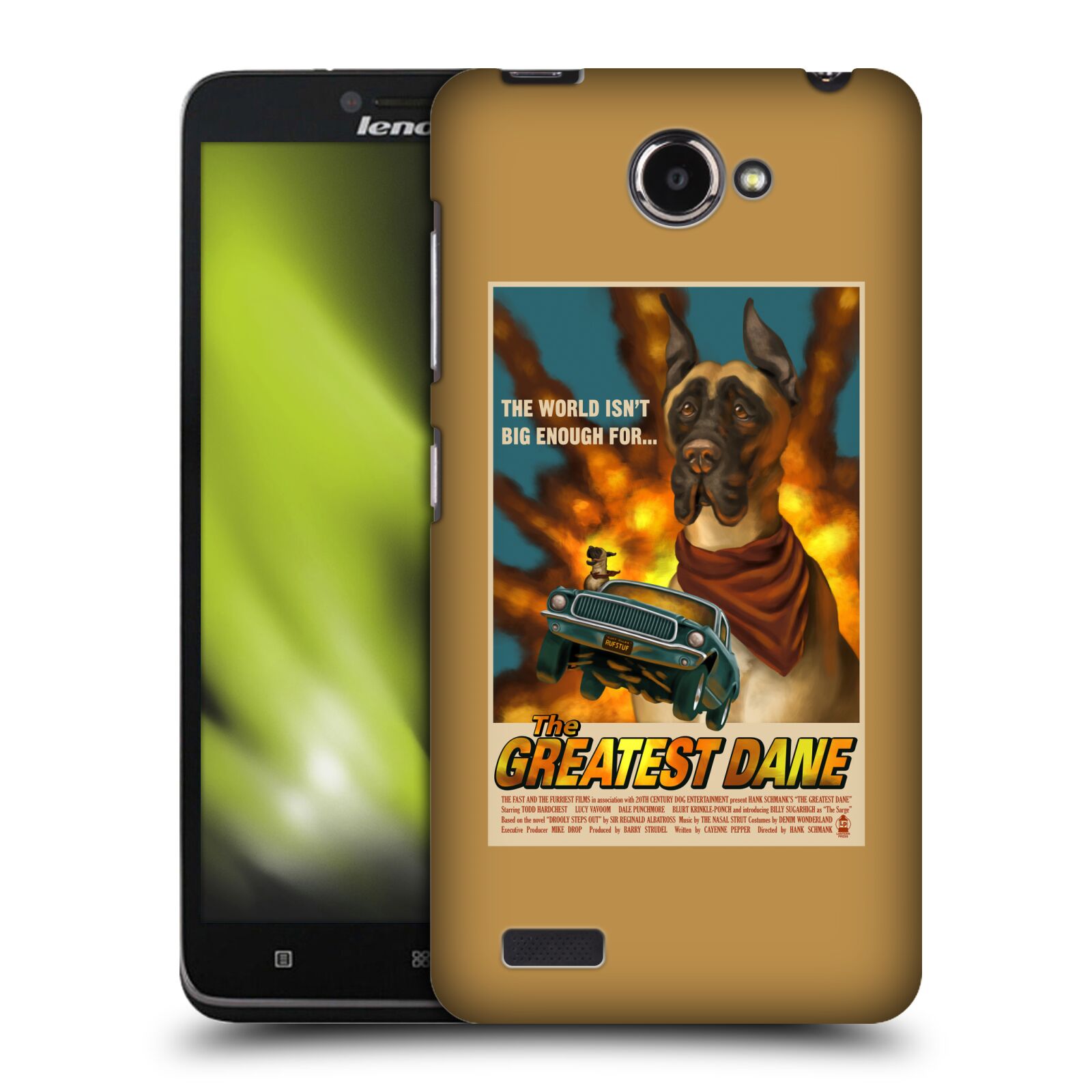 OFFICIAL LANTERN PRESS DOG COLLECTION HARD BACK CASE FOR LENOVO PHONES - Picture 16 of 23