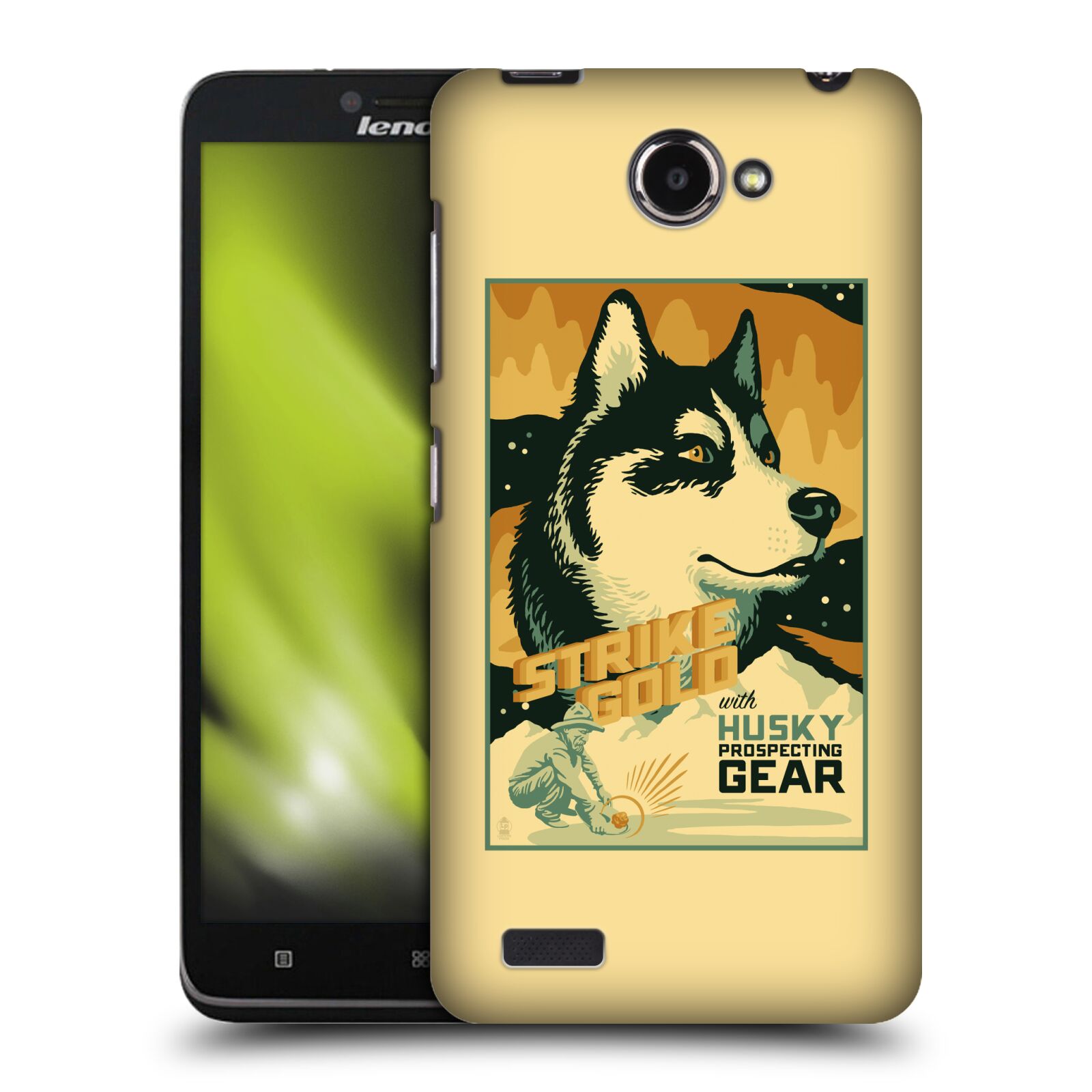 OFFICIAL LANTERN PRESS DOG COLLECTION HARD BACK CASE FOR LENOVO PHONES - Picture 17 of 23