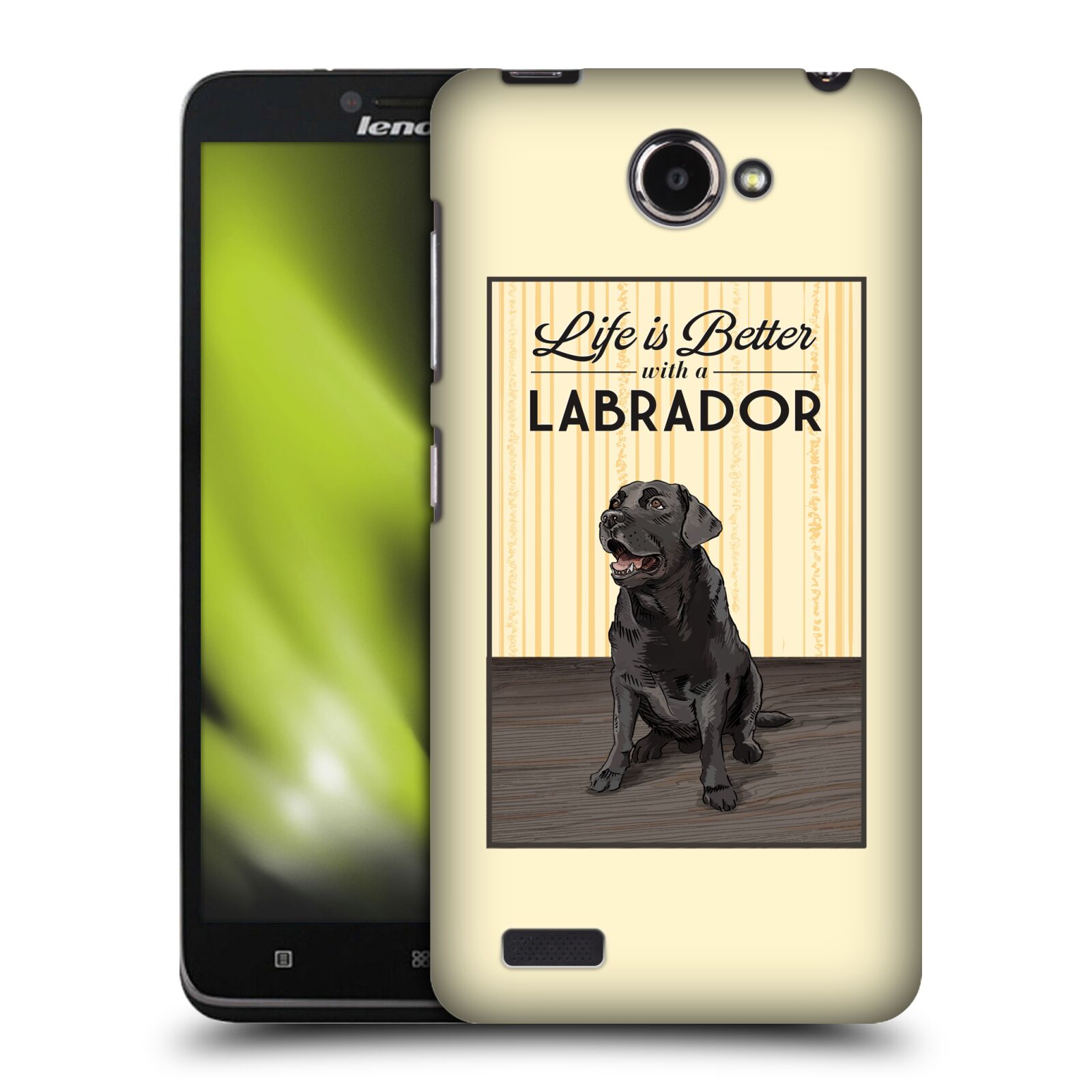 OFFICIAL LANTERN PRESS DOG COLLECTION HARD BACK CASE FOR LENOVO PHONES - Picture 18 of 23