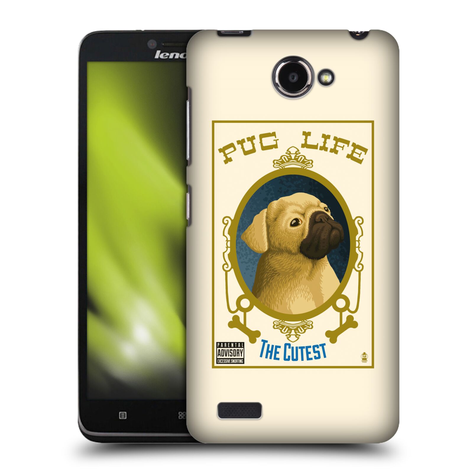 OFFICIAL LANTERN PRESS DOG COLLECTION HARD BACK CASE FOR LENOVO PHONES - Picture 21 of 23