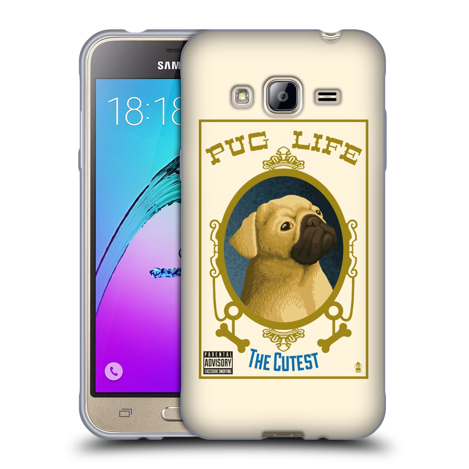 COQUE GEL vente en gros SOUPLE OFFICIELLE LANTERNE PRESSE CHIEN COLLECTION POUR TÉLÉPHONES SAMSUNG 3