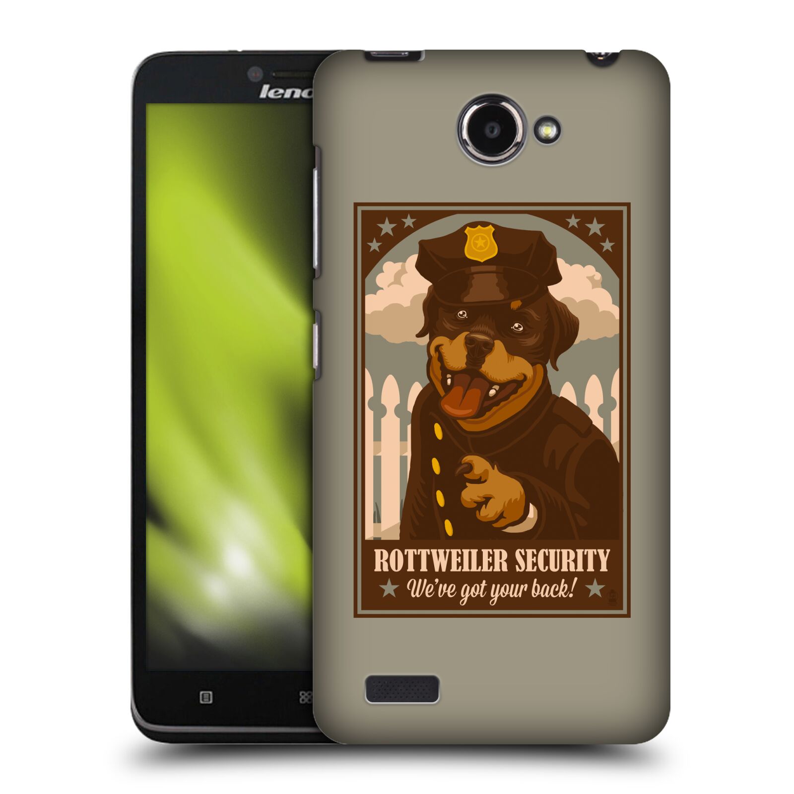 OFFICIAL LANTERN PRESS DOG COLLECTION HARD BACK CASE FOR LENOVO PHONES - Picture 22 of 23
