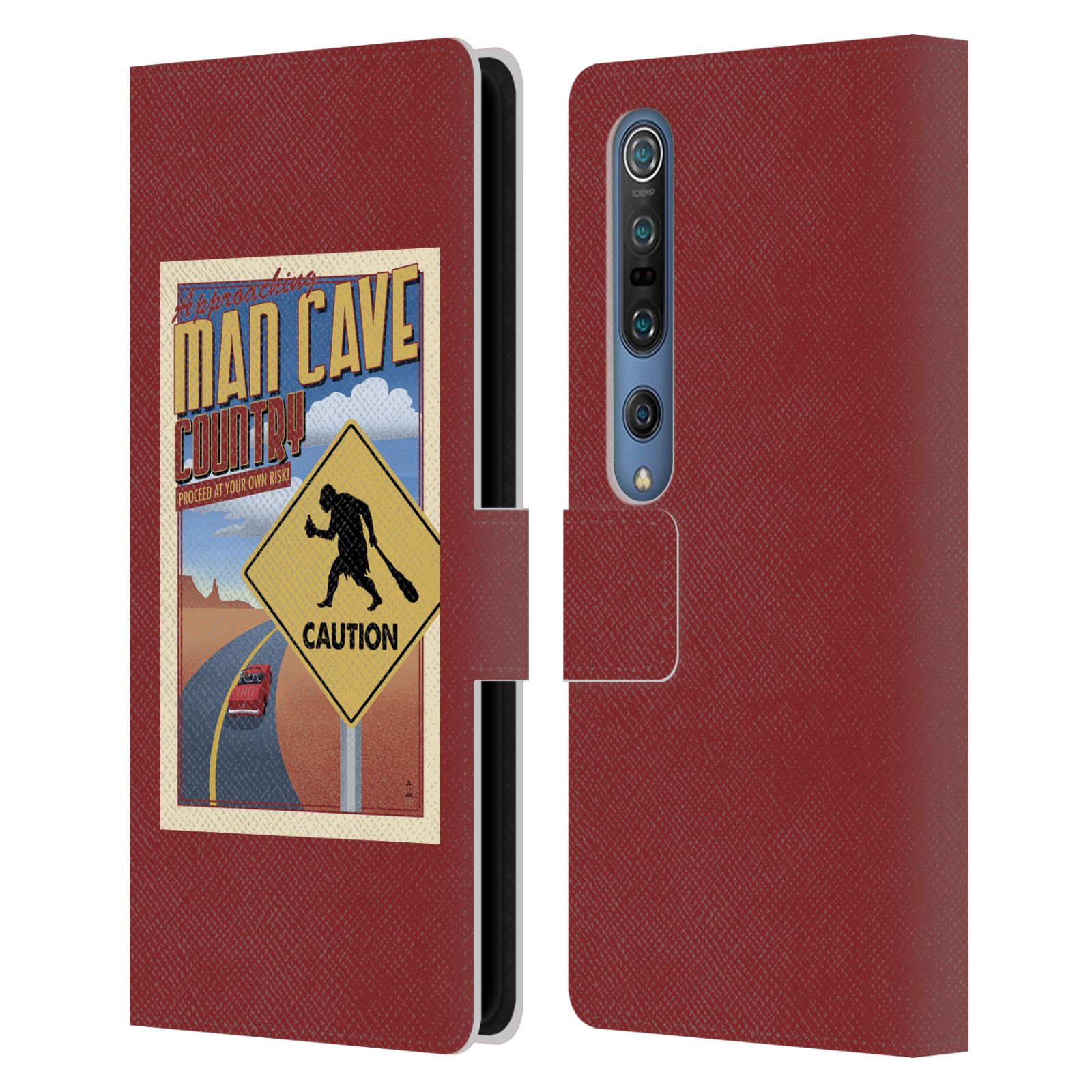 OFFICIAL LANTERN PRESS MAN CAVE LEATHER BOOK WALLET CASE COVER FOR XIAOMI PHONES - Picture 12 of 20