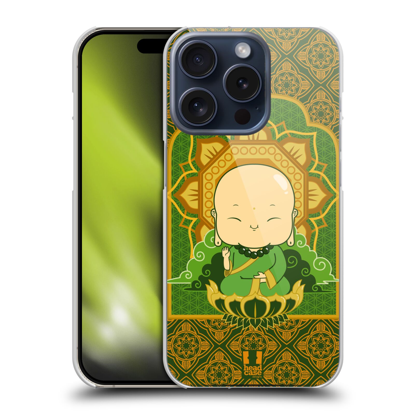 HEAD CASE DESIGNS LITTLE BUDDHA HARD BACK CASE FOR APPLE iPHONE PHONES