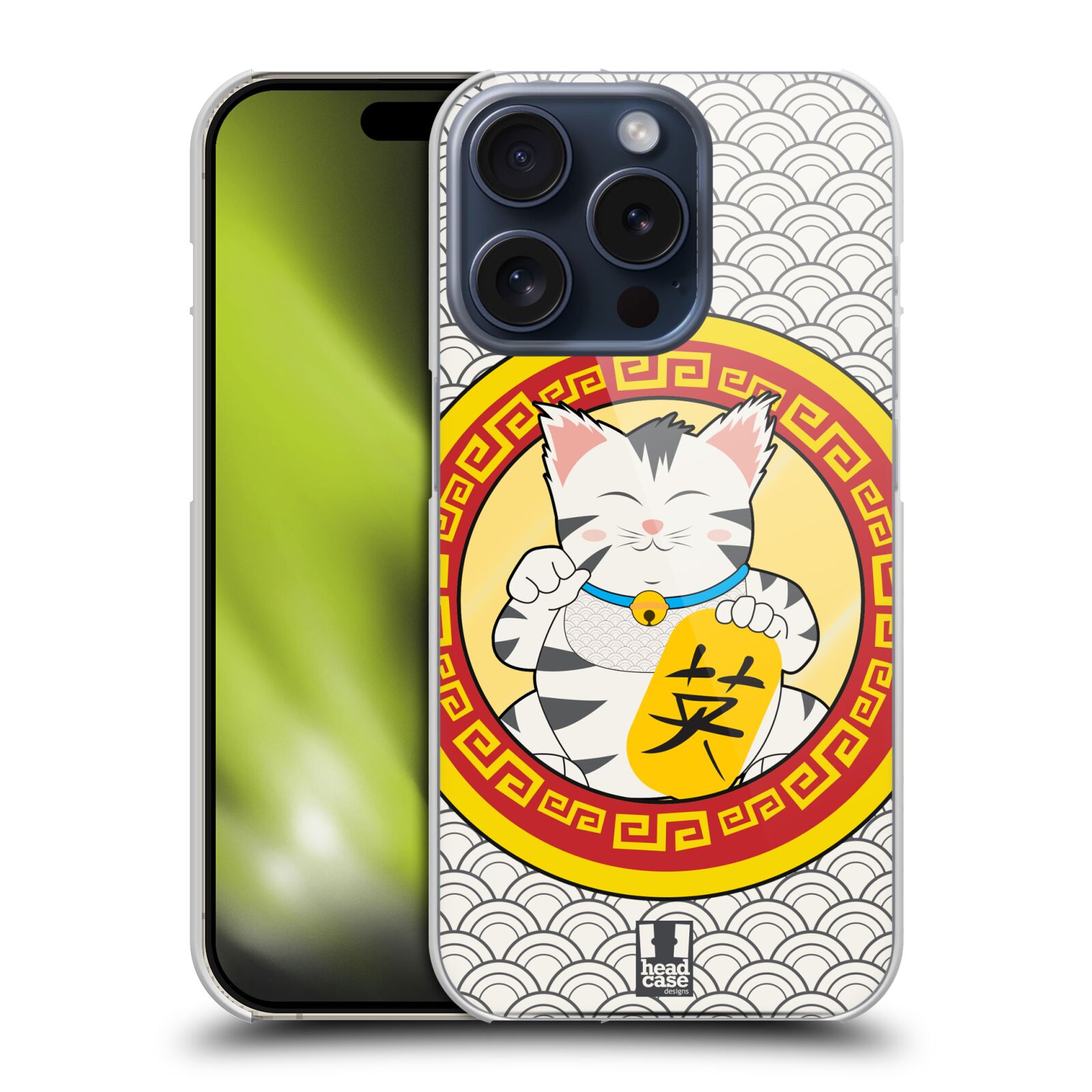 HEAD CASE DESIGNS LUCKY CHARM CATS HARD BACK CASE FOR APPLE iPHONE PHONES