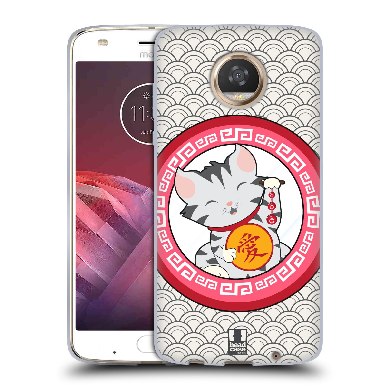 HEAD CASE DESIGNS LUCKY CHARM CATS SOFT GEL CASE FOR MOTOROLA PHONES - Picture 9 of 13