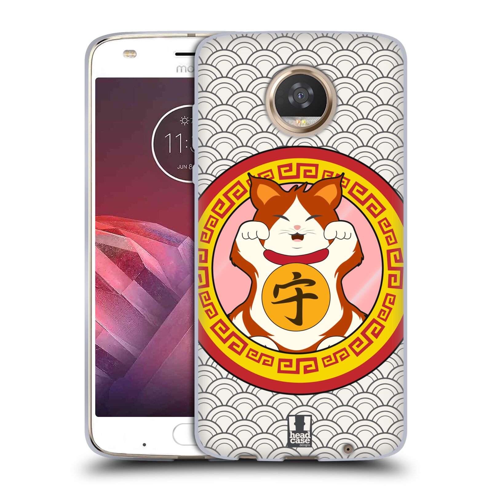 HEAD CASE DESIGNS LUCKY CHARM CATS SOFT GEL CASE FOR MOTOROLA PHONES - Picture 11 of 13