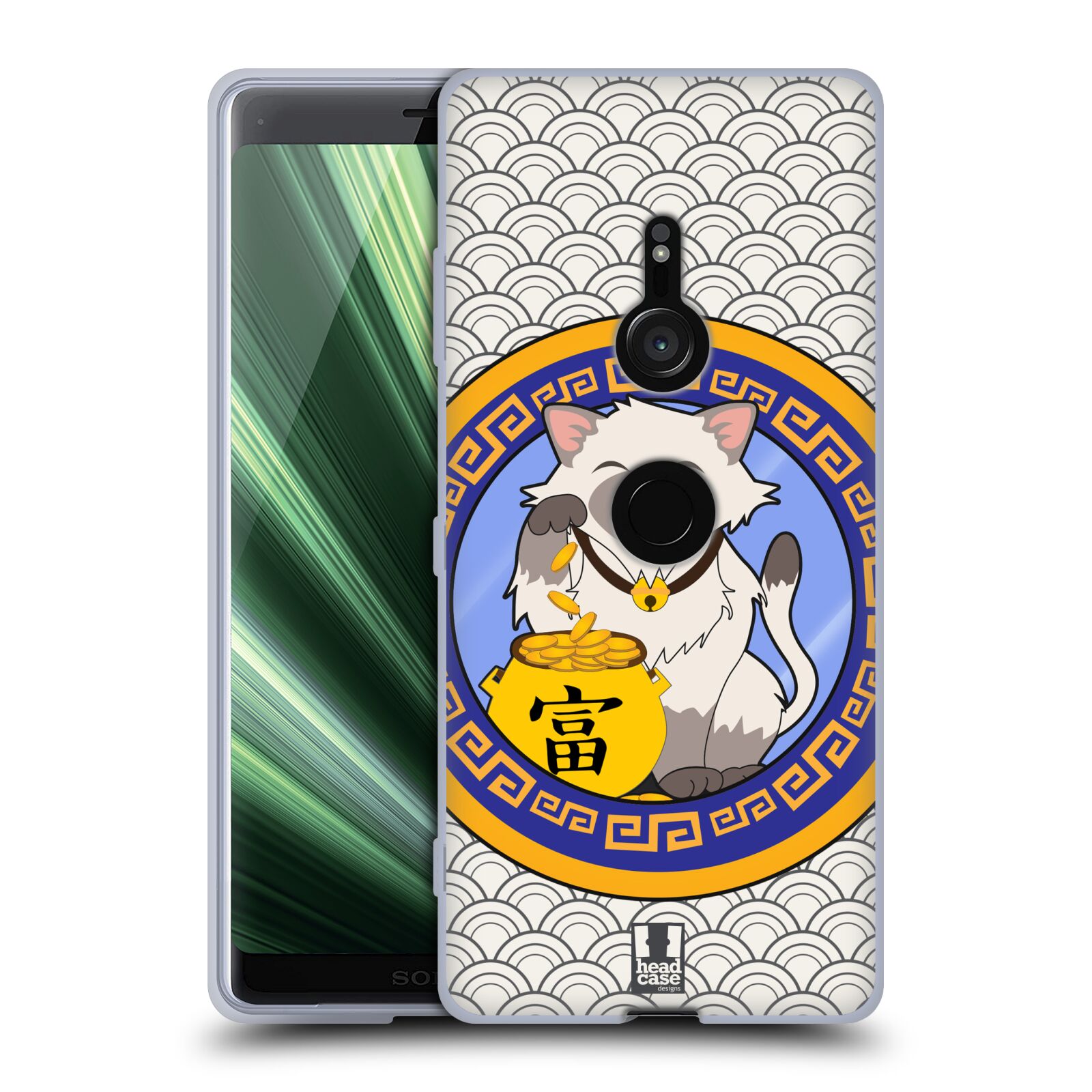 HEAD CASE DESIGNS LUCKY CHARM CATS SOFT GEL CASE FOR SONY PHONES 1 - Picture 12 of 13