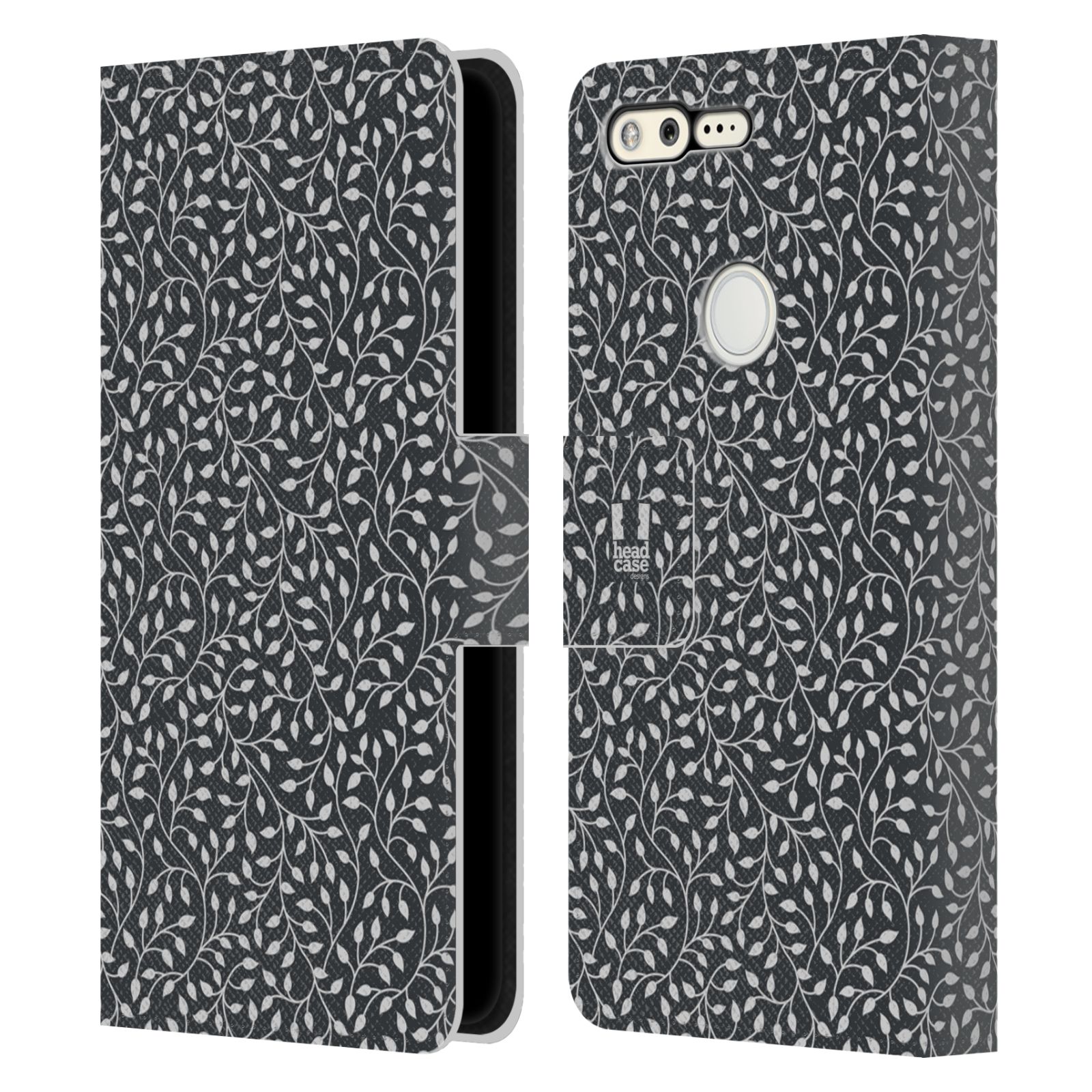 HEAD CASE DESIGNS LEAF PATTERNS 2 LEATHER BOOK WALLET CASE FOR GOOGLE PHONES - Picture 9 of 14