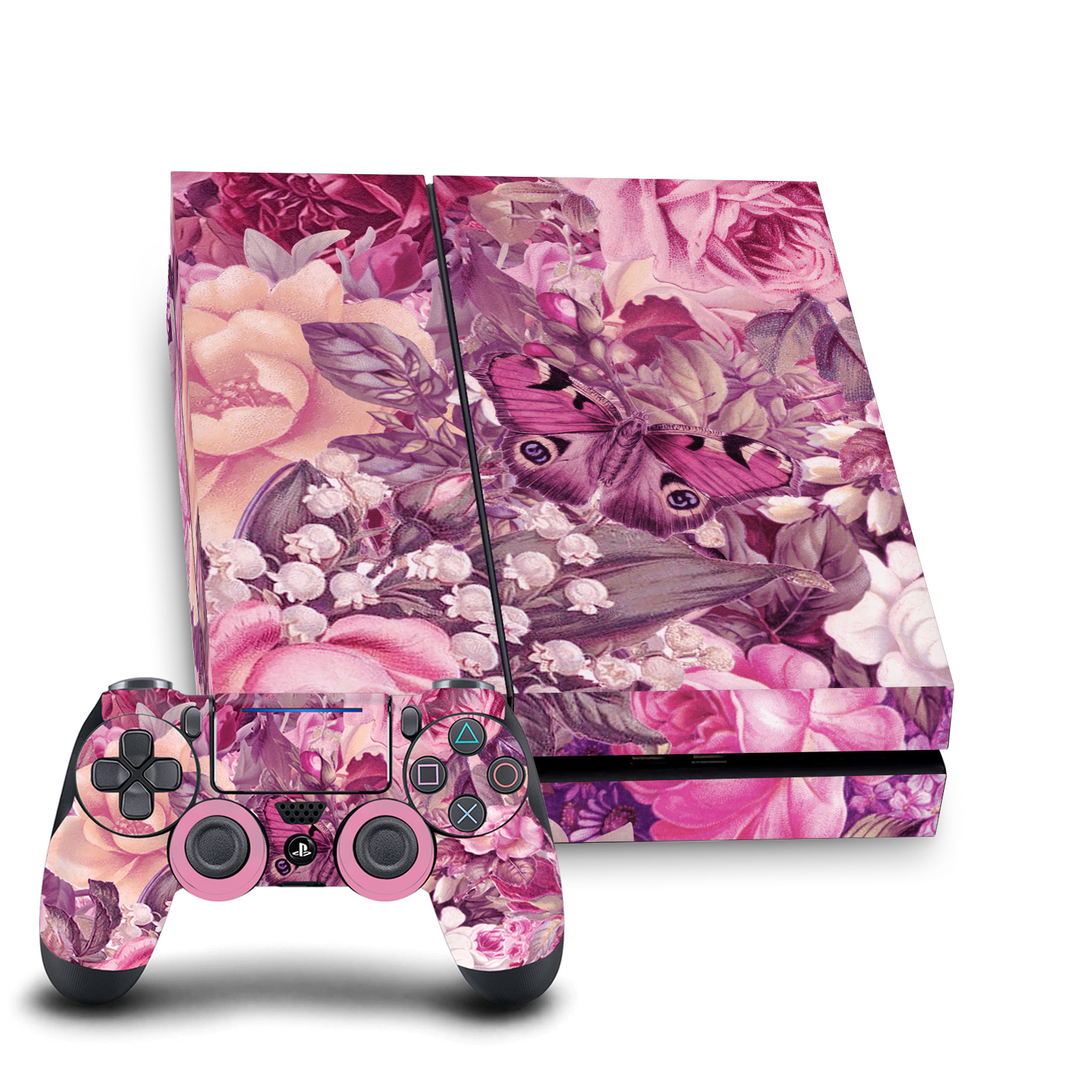 OFFICIAL LEBENSART ART MIX VINYL SKIN DECAL FOR SONY PS4 CONSOLE & CONTROLLER - Picture 10 of 11