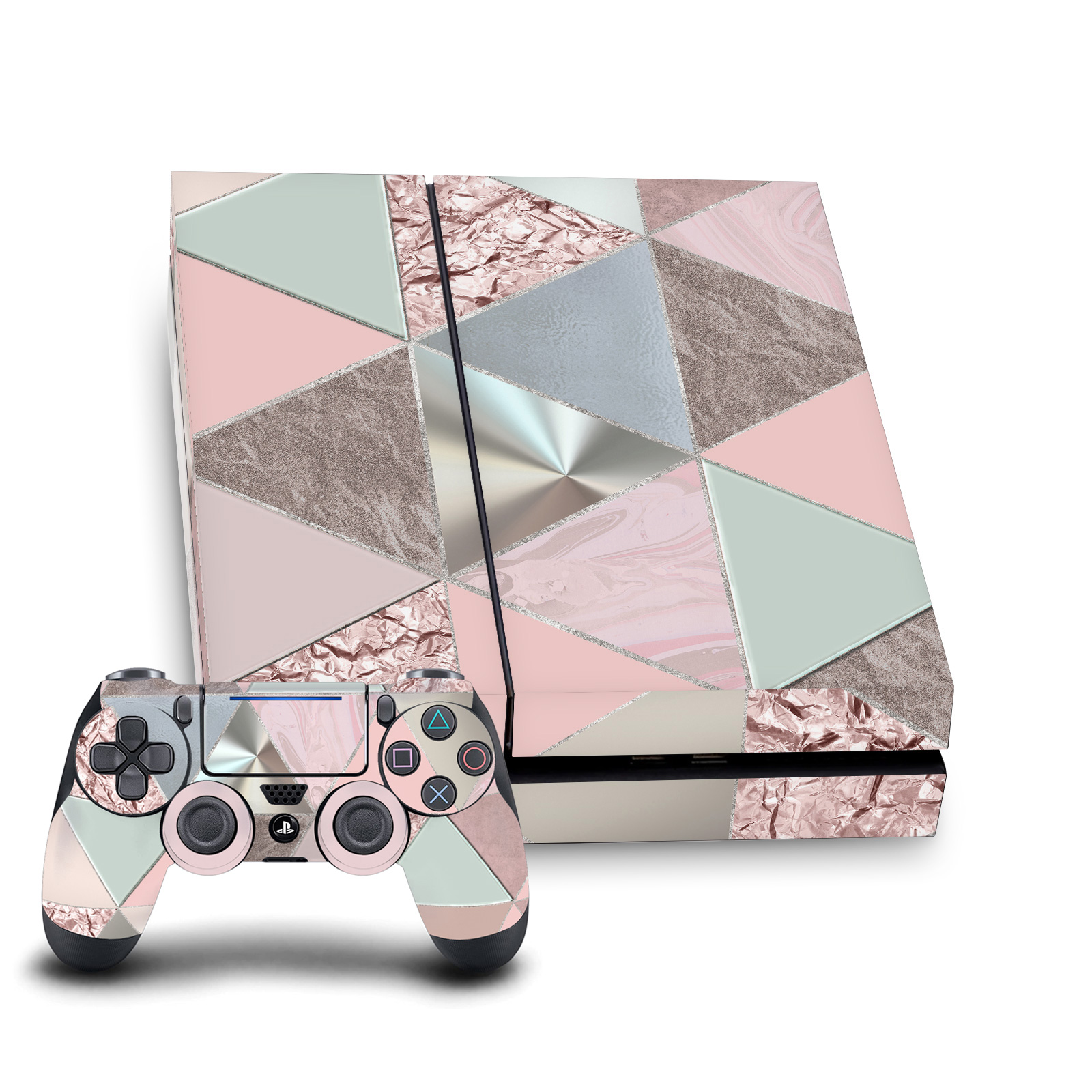 OFFICIAL LEBENSART ART MIX VINYL SKIN DECAL FOR SONY PS4 CONSOLE & CONTROLLER - Picture 11 of 11