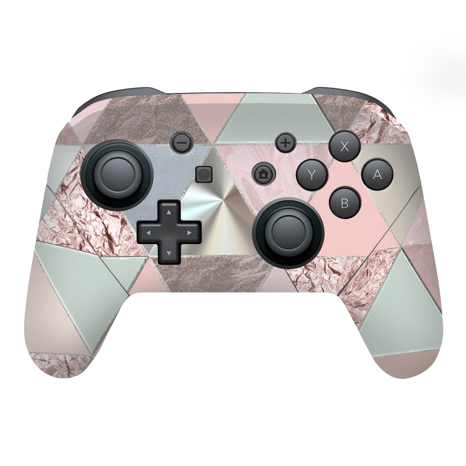 OFFICIAL LEBENSART ART MIX VINYL SKIN DECAL FOR NINTENDO SWITCH PRO CONTROLLER - Zdjęcie 8 z 8