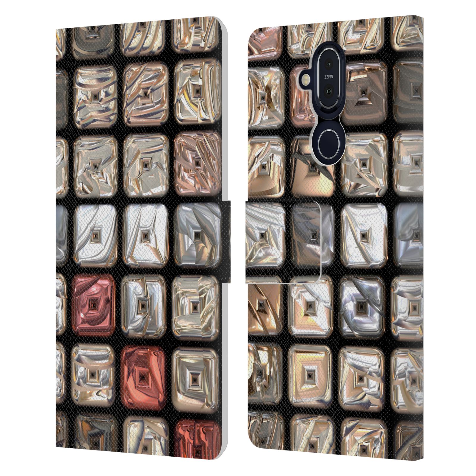 OFFICIAL LEBENSART GLAMOUR LEATHER BOOK WALLET CASE COVER FOR NOKIA PHONES