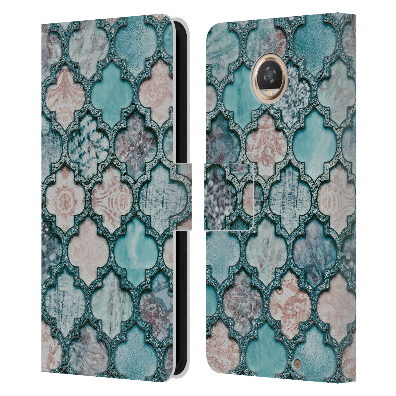 OFFICIAL LEBENSART GLAMOUR LEATHER BOOK WALLET CASE COVER FOR MOTOROLA PHONES